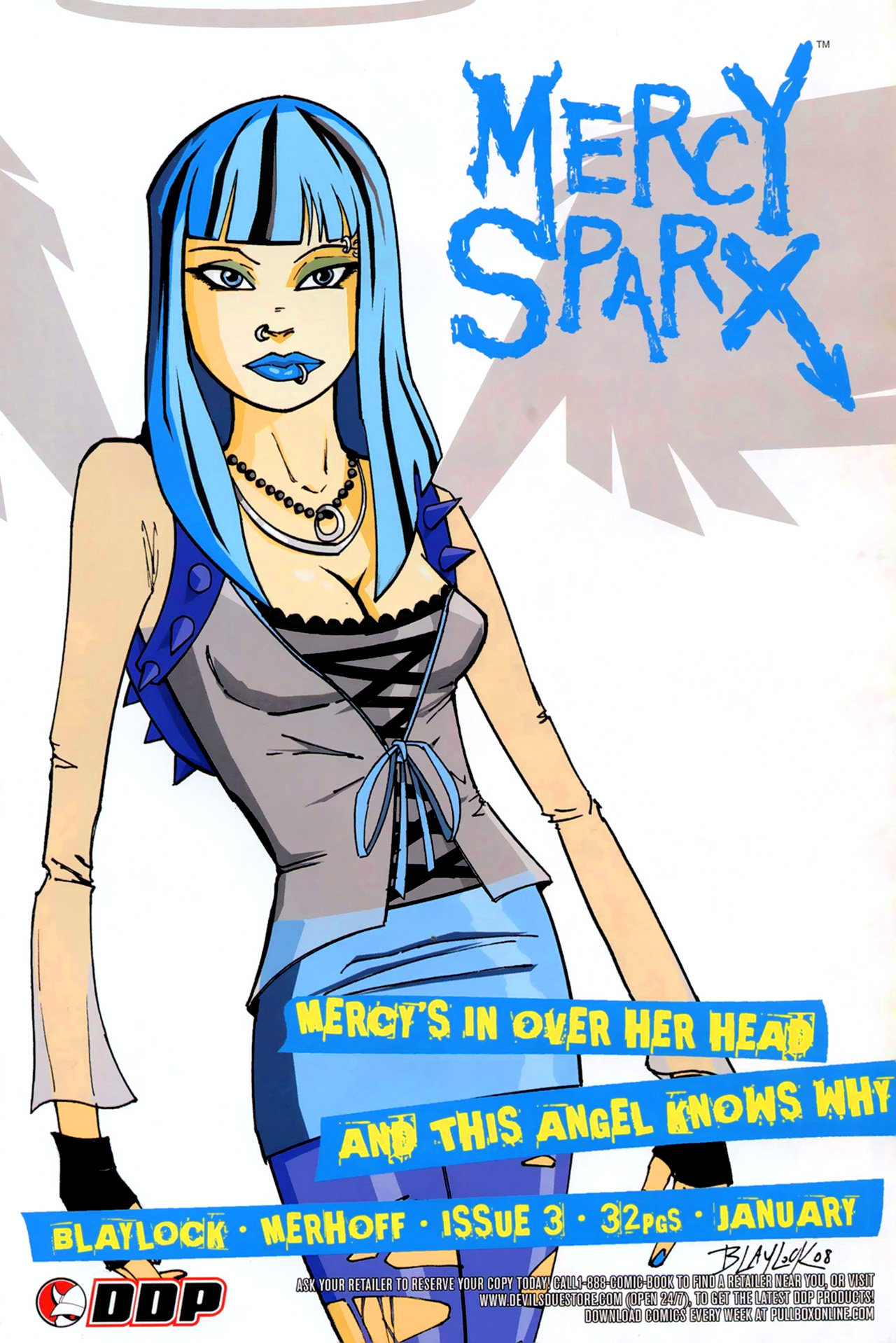 Read online Mercy Sparx (2008) comic -  Issue #2 - 26
