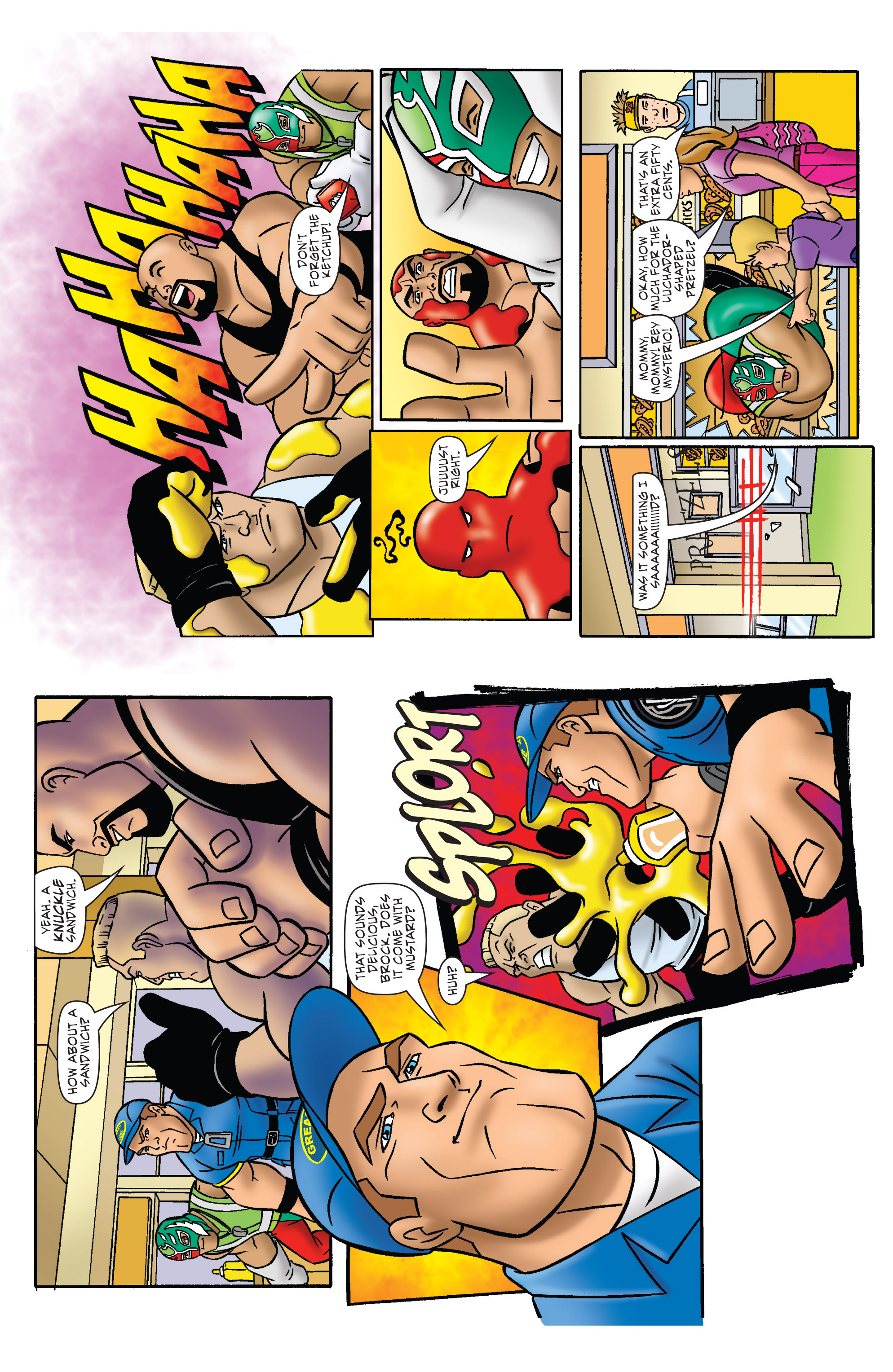 Read online WWE Superstars comic -  Issue #7 - 25