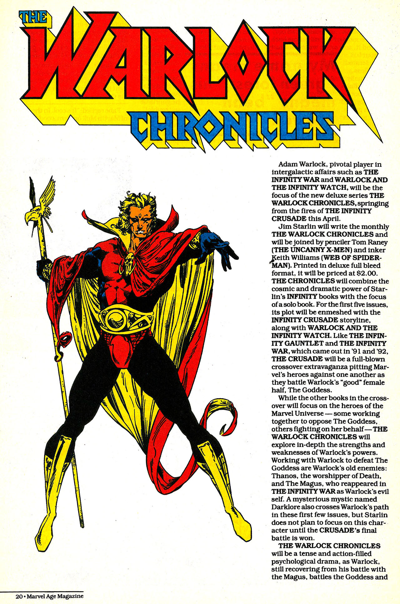 Read online Marvel Age comic -  Issue #125 - 19