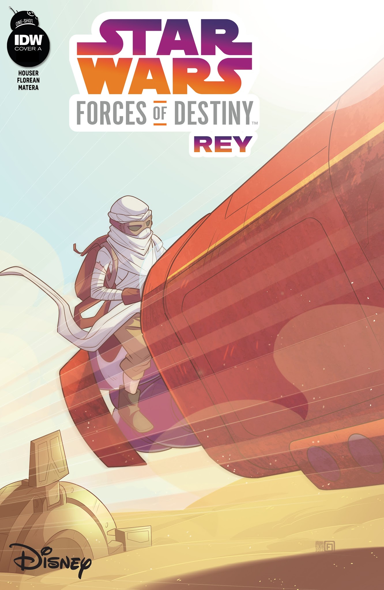 Read online Star Wars Forces of Destiny-Rey comic -  Issue # Full - 1