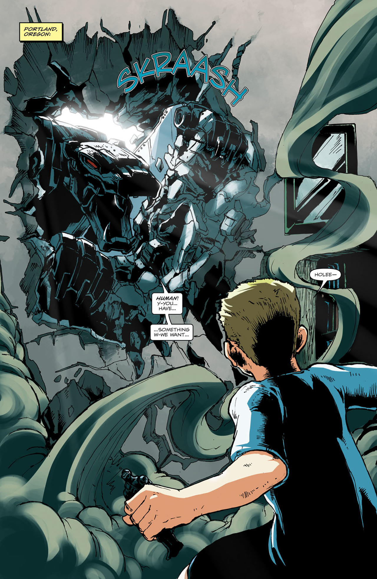 Read online The Transformers: Maximum Dinobots comic -  Issue #4 - 4