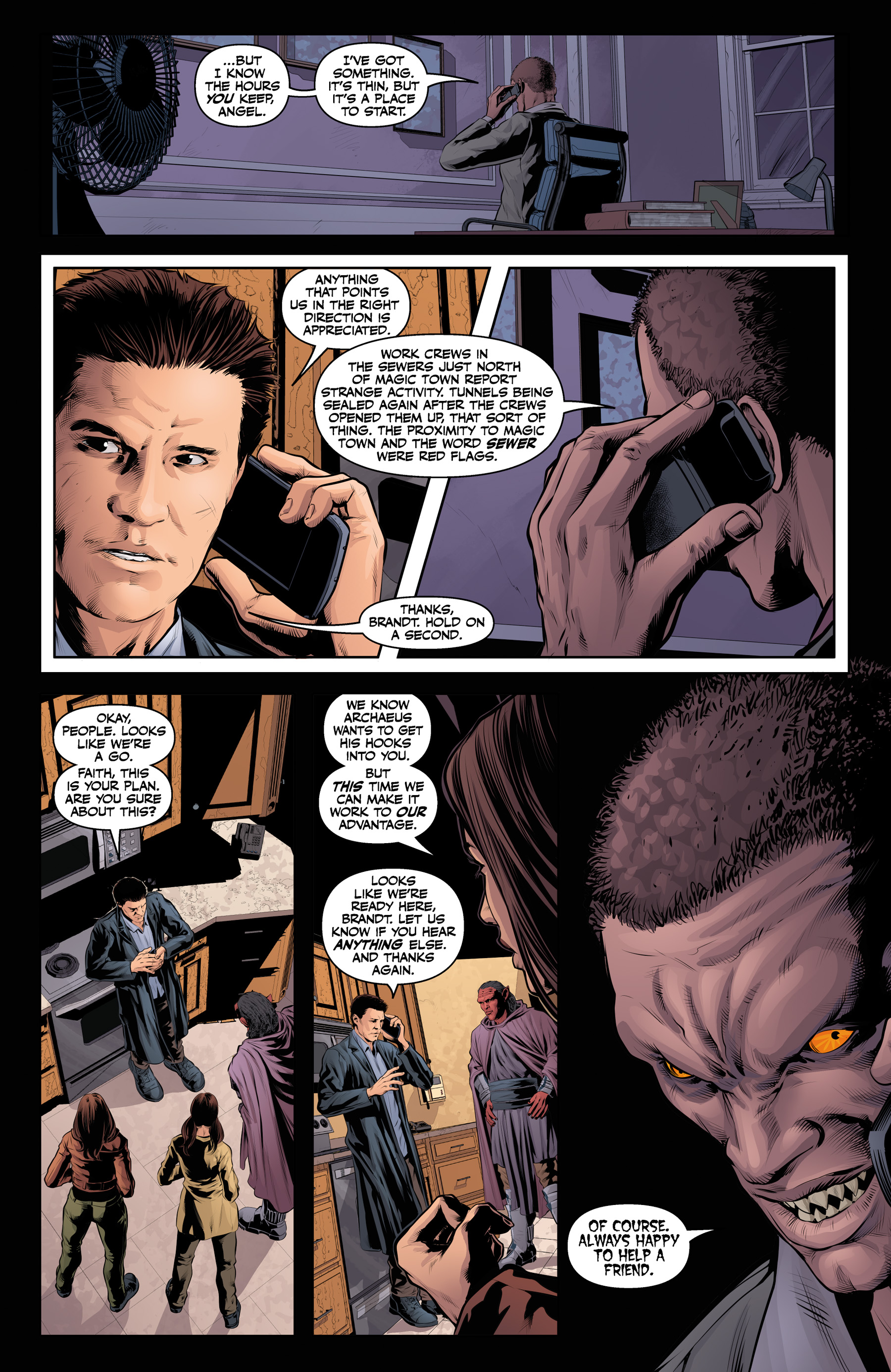 Read online Angel & Faith Season 10 comic -  Issue #21 - 17