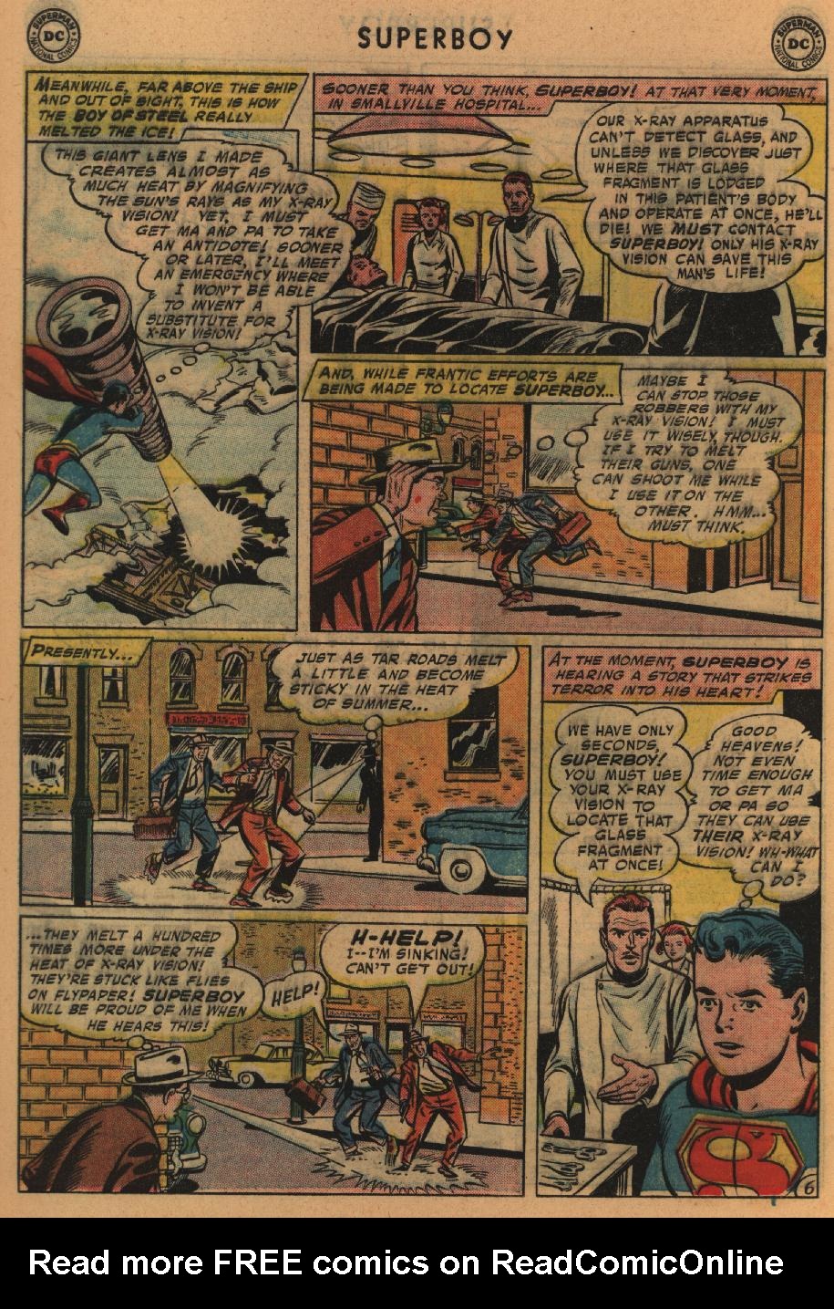 Read online Superboy (1949) comic -  Issue #66 - 7