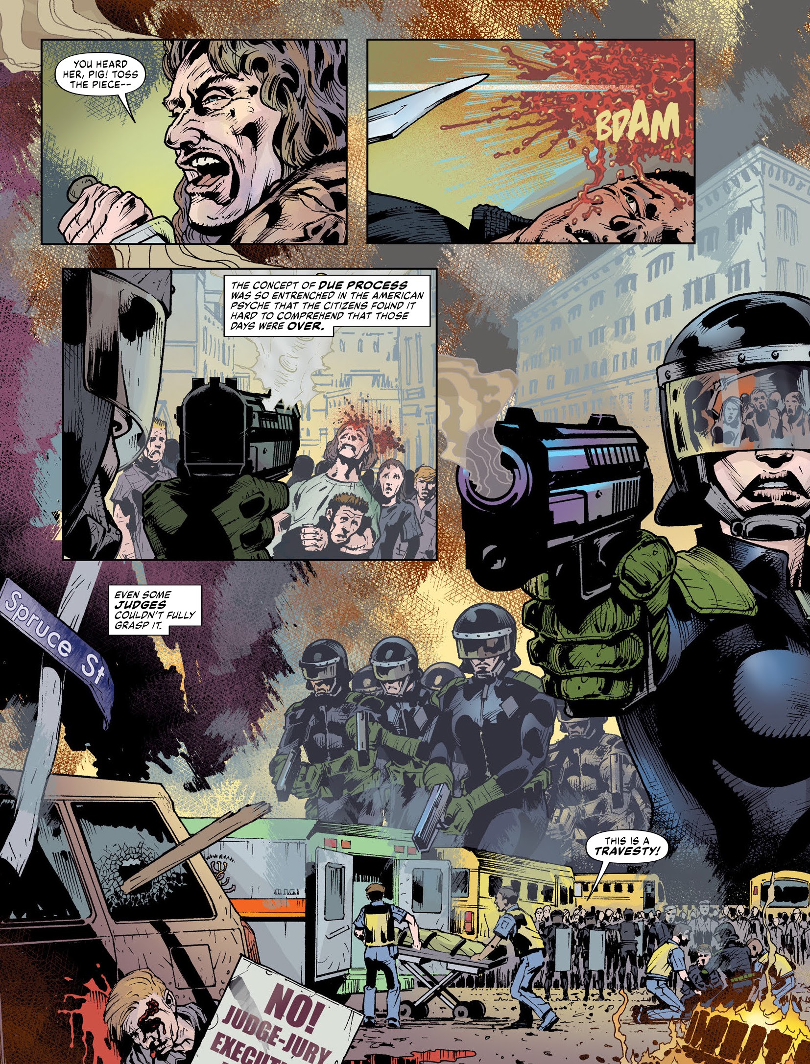 Read online Judge Dredd Megazine (Vol. 5) comic -  Issue #424 - 45