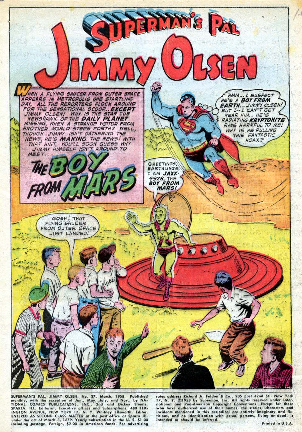 Read online Superman's Pal Jimmy Olsen comic -  Issue #27 - 3
