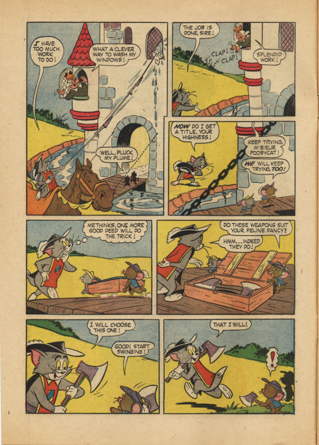 Read online M.G.M's The Mouse Musketeers comic -  Issue #21 - 6