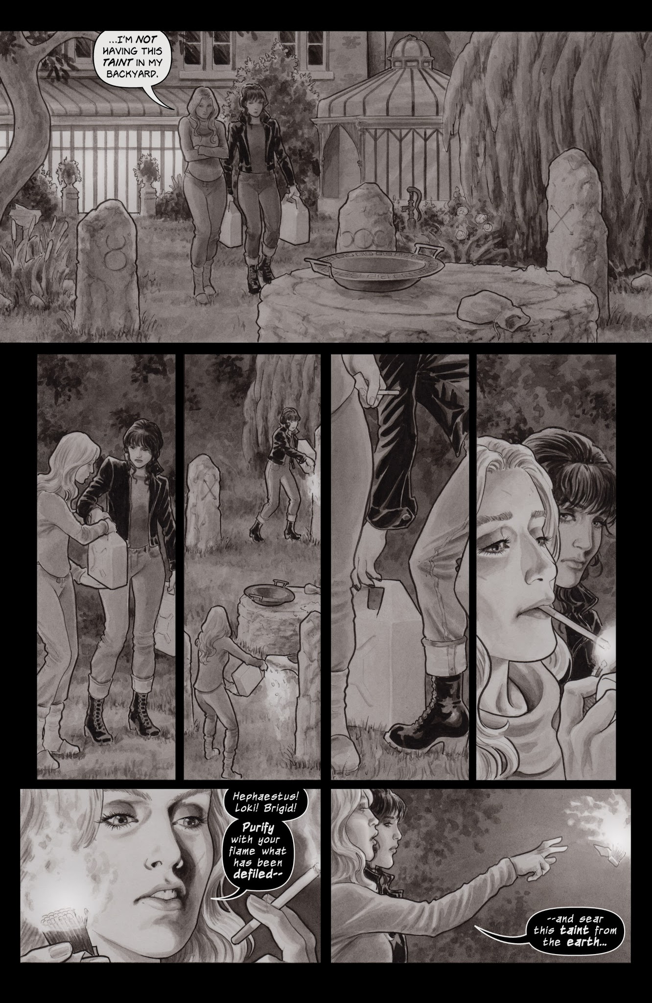 Read online Black Magick comic -  Issue #7 - 19