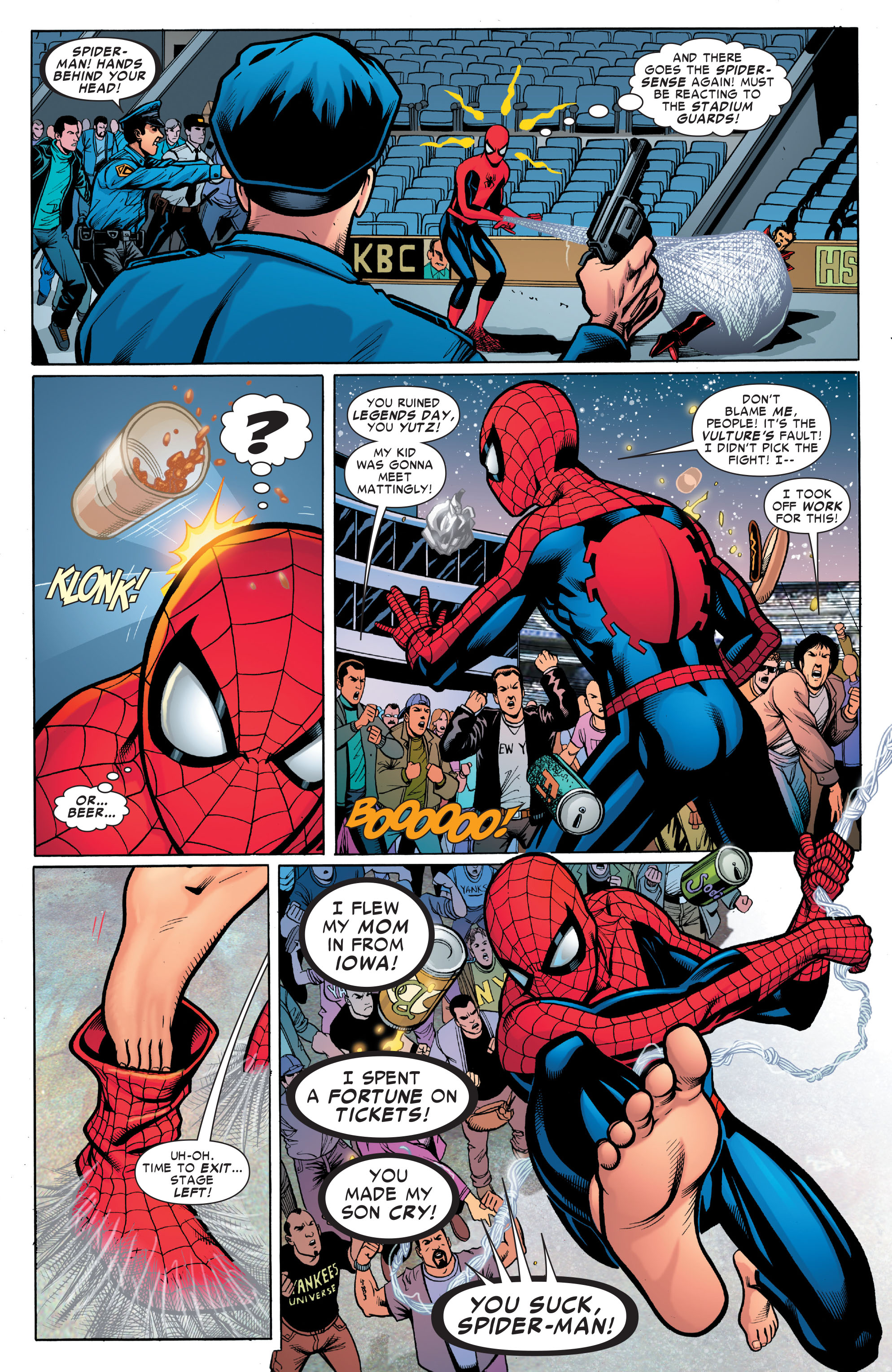 Read online The Amazing Spider-Man (1963) comic -  Issue #594 - 22