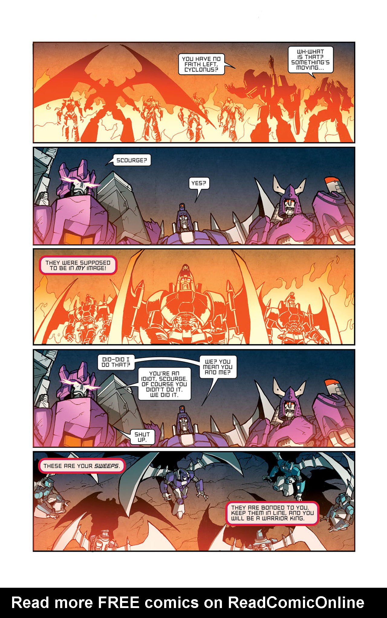 Read online The Transformers: All Hail Megatron comic -  Issue #14 - 21