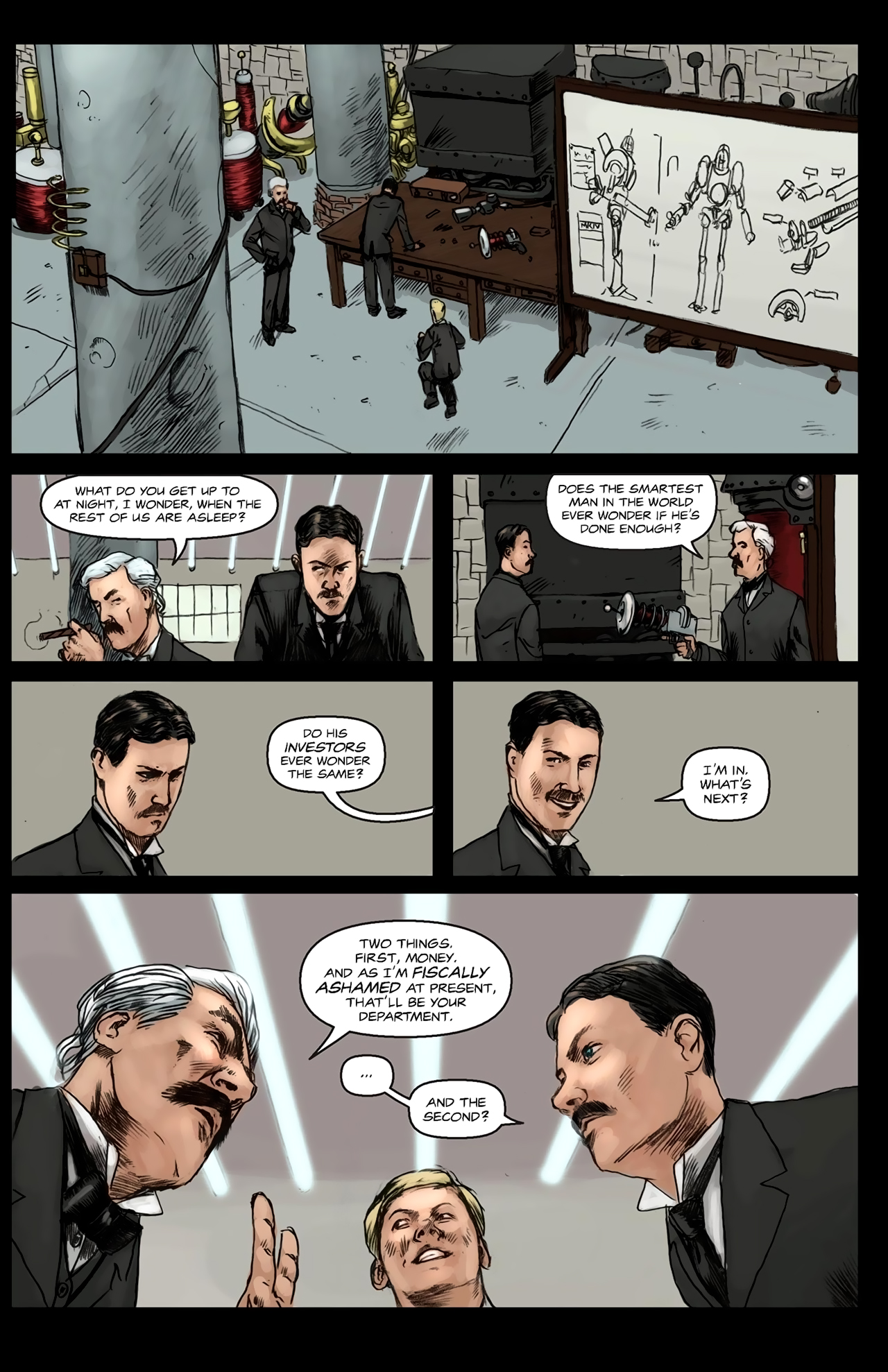 Read online The Five Fists of Science comic -  Issue # TPB - 38