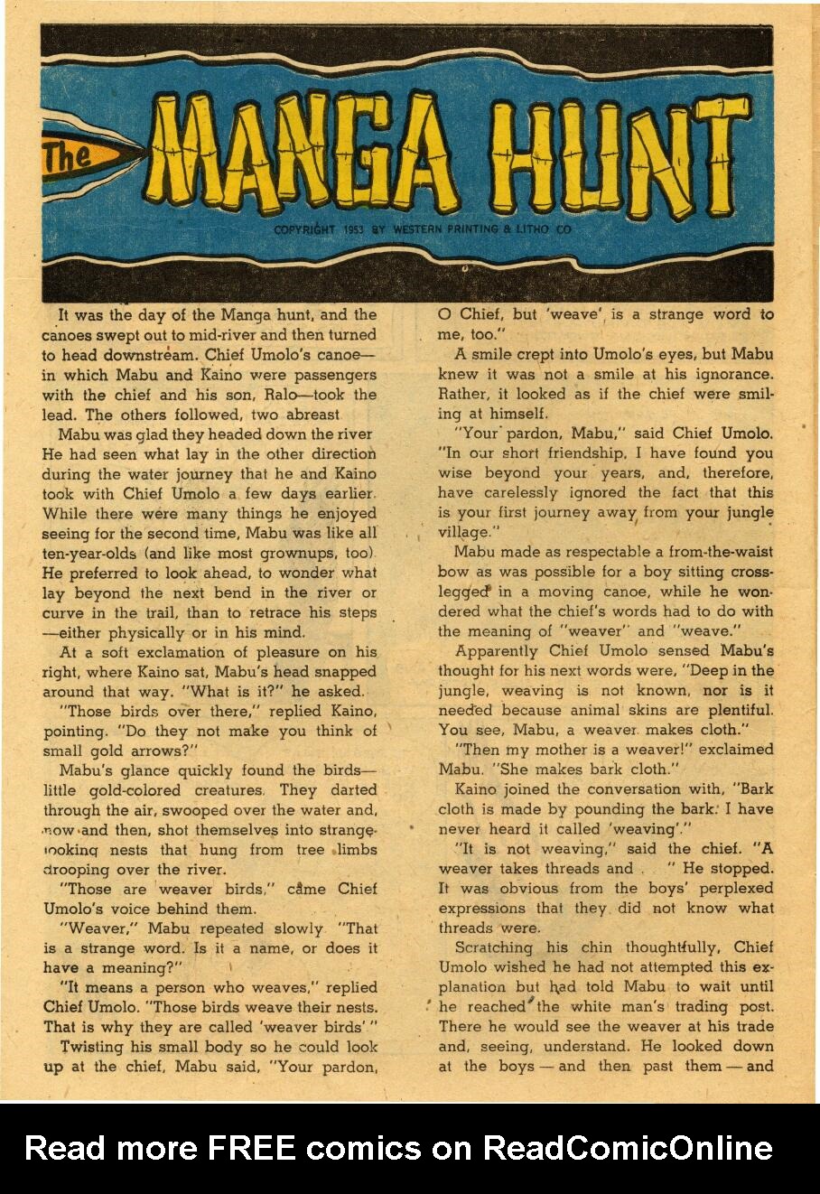 Read online Tarzan (1948) comic -  Issue #53 - 42