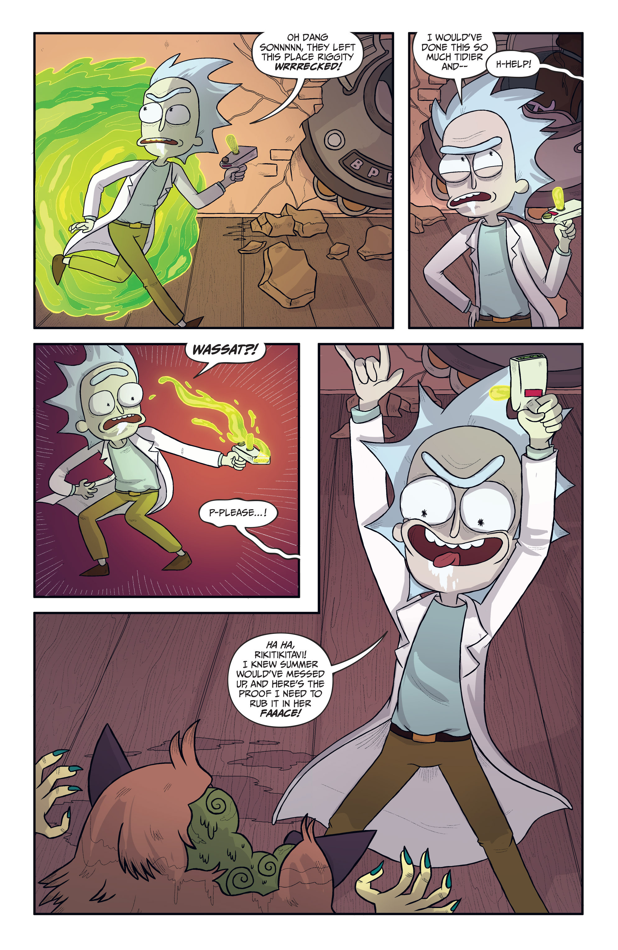 Read online Rick and Morty: Lil' Poopy Superstar comic -  Issue #5 - 7
