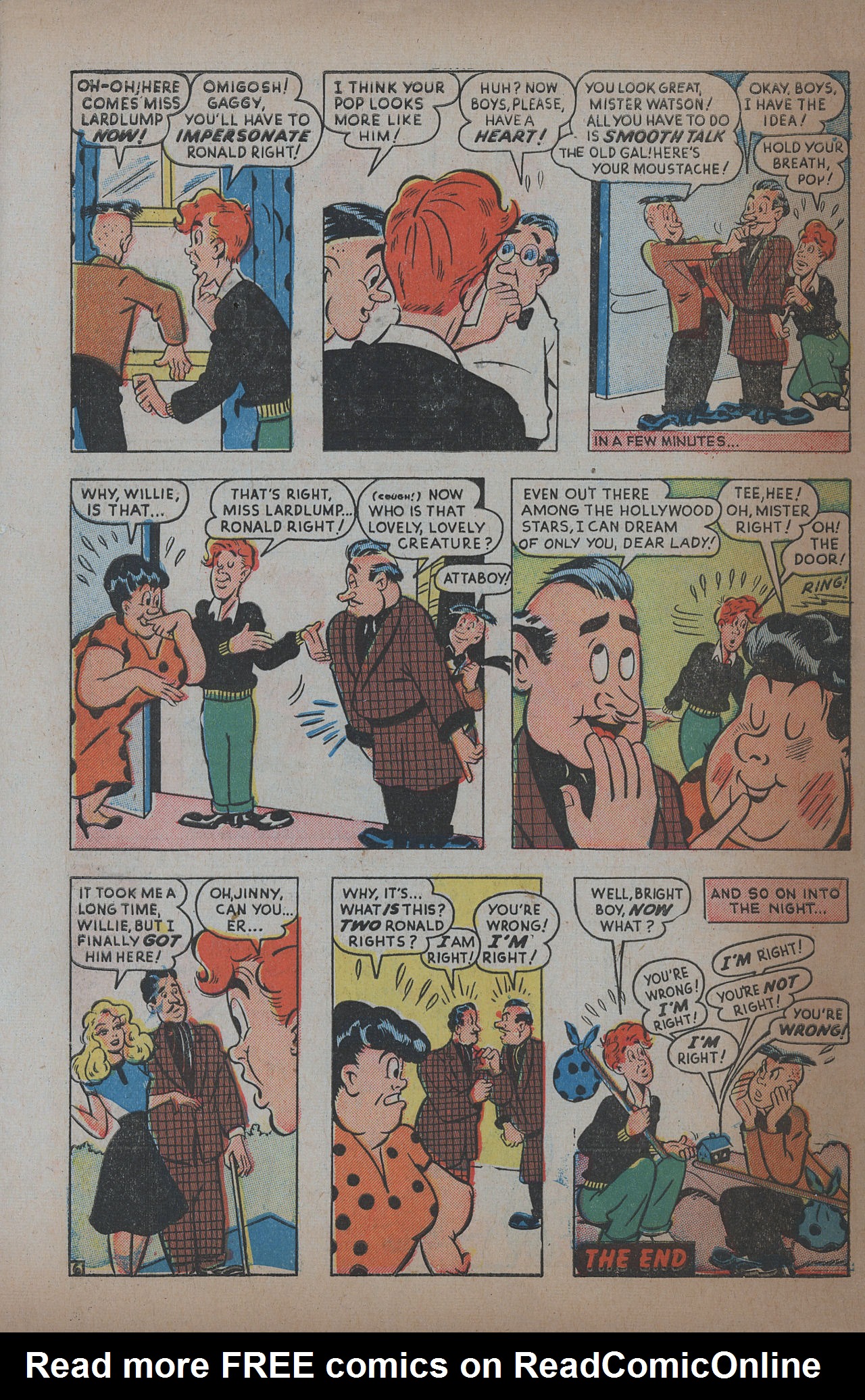 Read online Willie Comics (1946) comic -  Issue #17 - 48