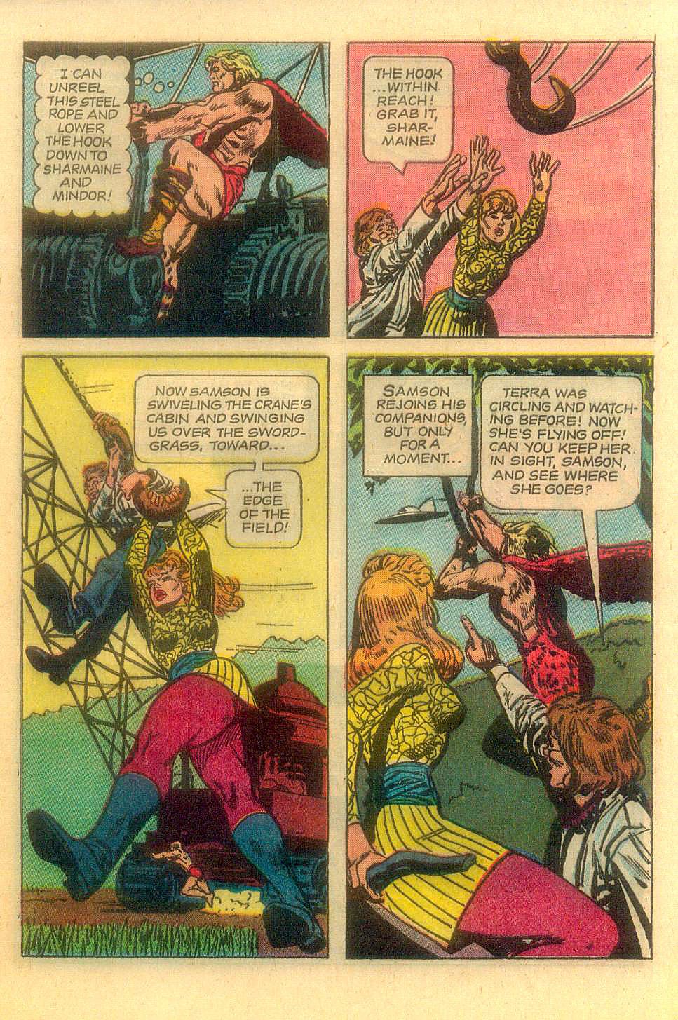 Read online Mighty Samson (1964) comic -  Issue #17 - 6