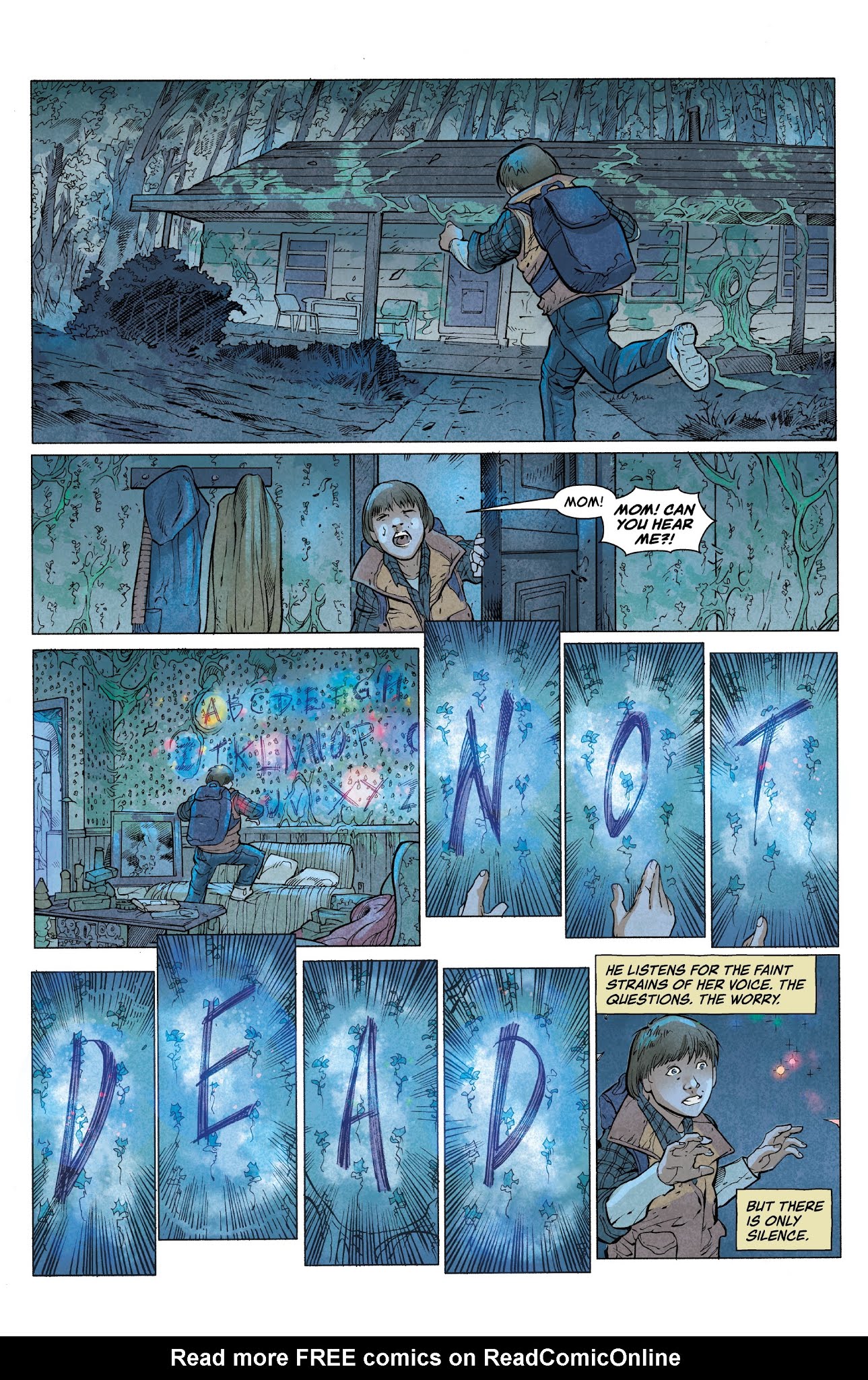 Read online Stranger Things comic -  Issue #3 - 6