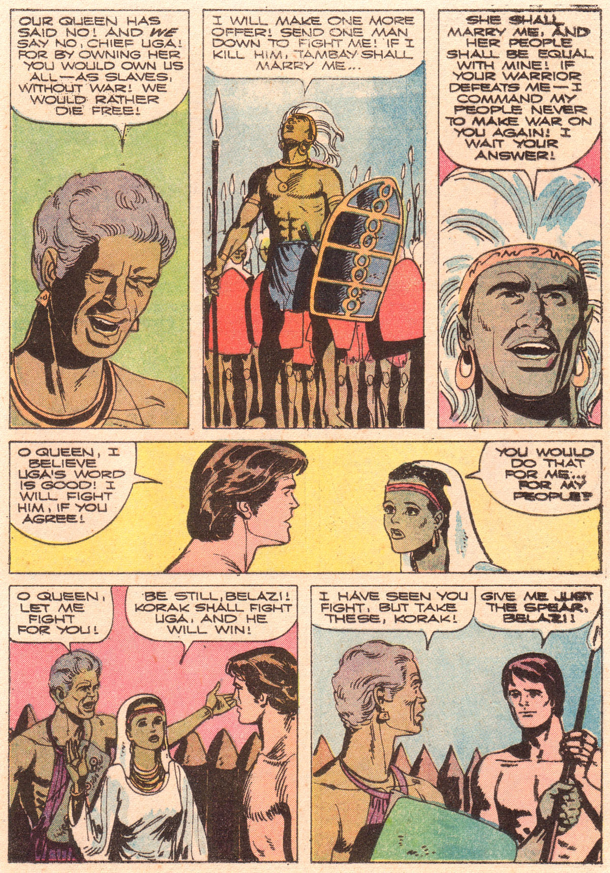Read online Korak, Son of Tarzan (1964) comic -  Issue #40 - 25