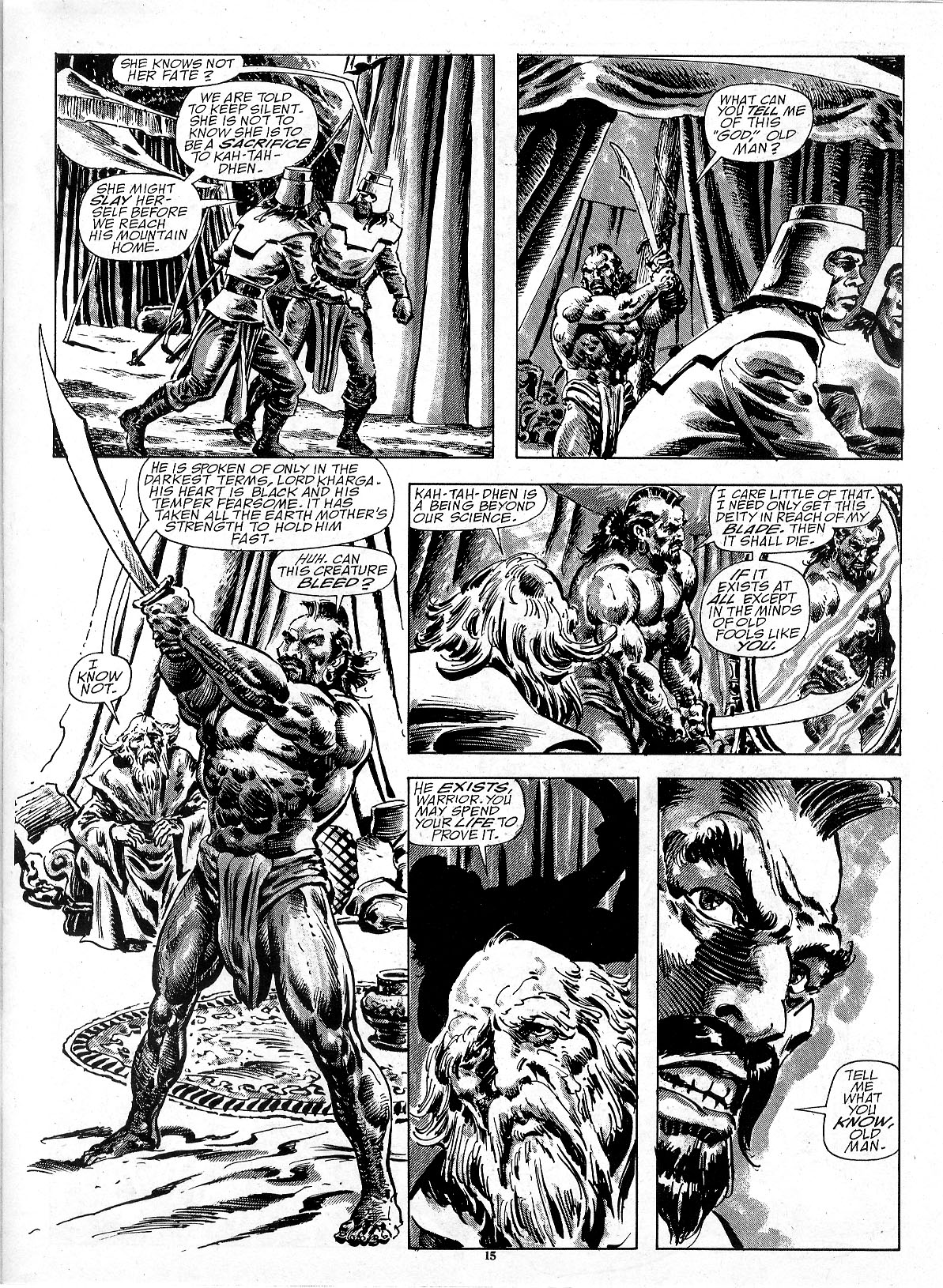 Read online The Savage Sword Of Conan comic -  Issue #183 - 14