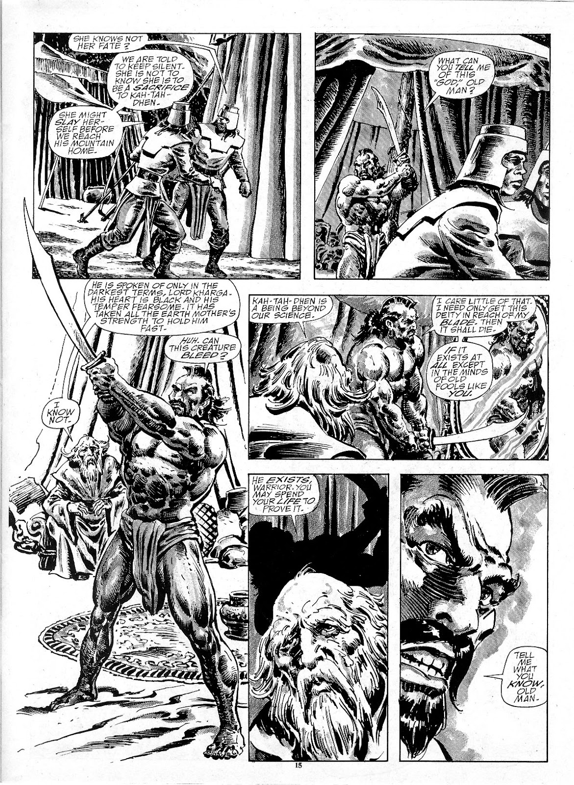 The Savage Sword Of Conan issue 183 - Page 14