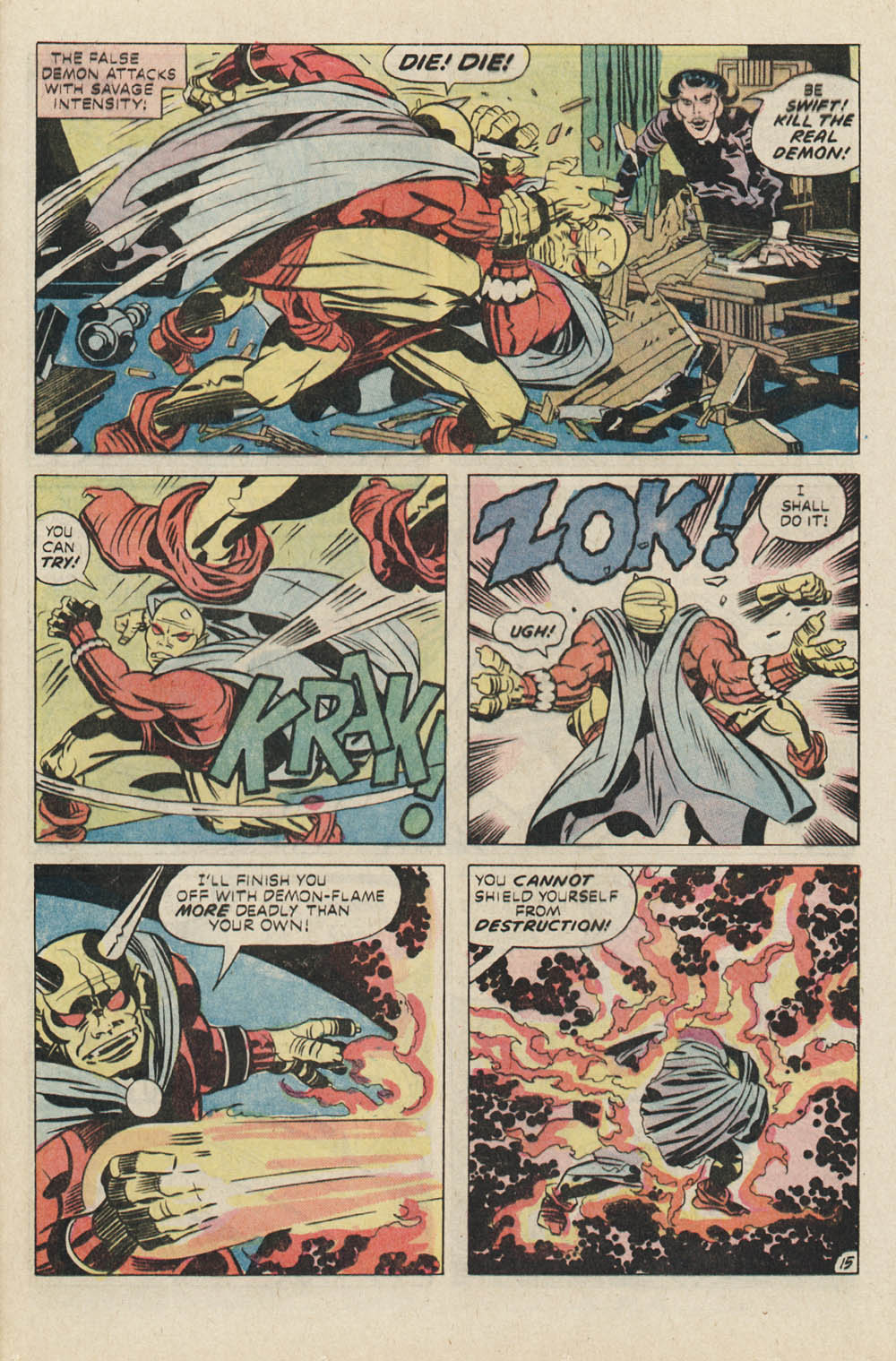 Read online The Demon (1972) comic -  Issue #15 - 16