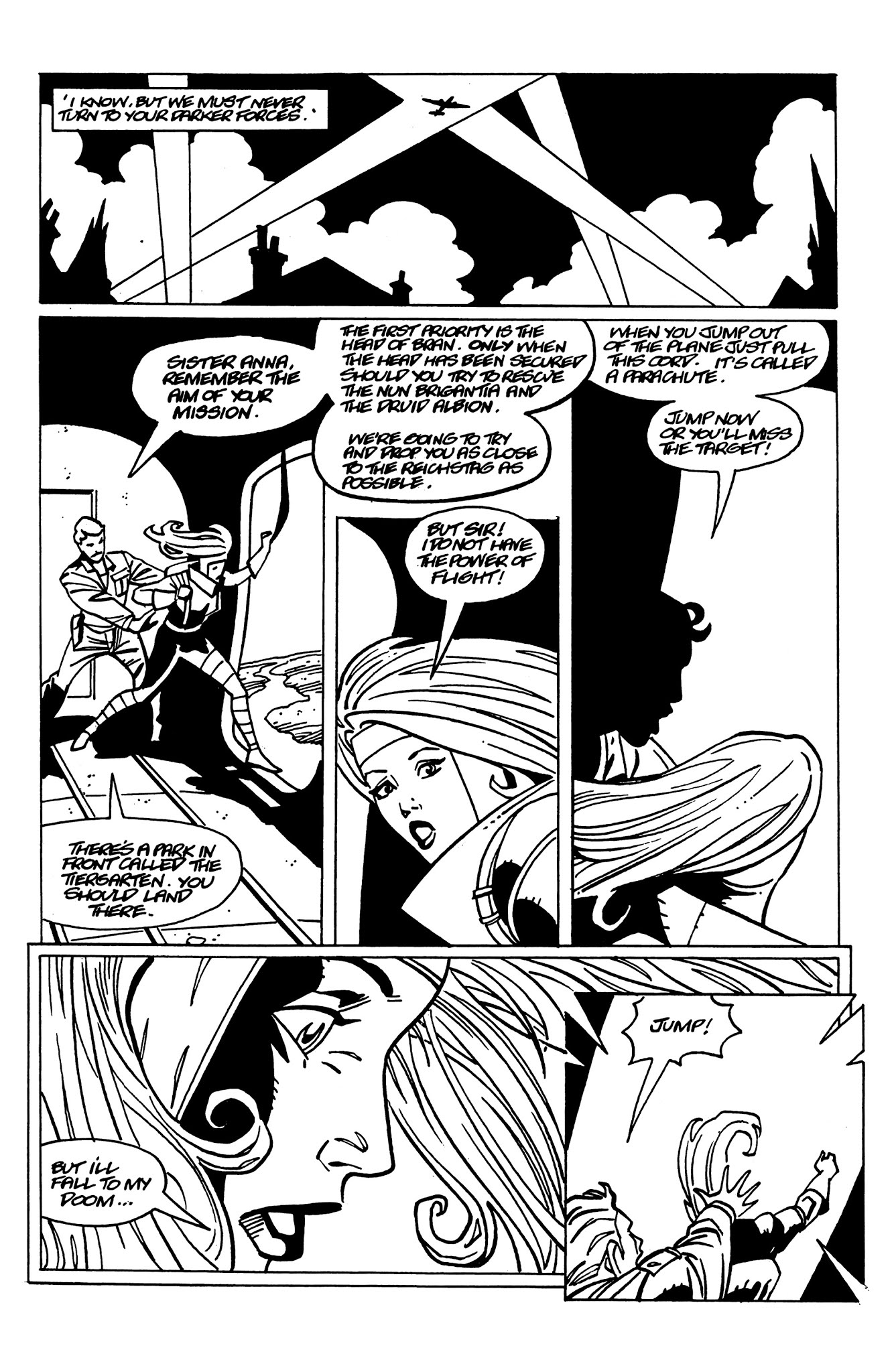 Read online Warrior Nun Brigantia comic -  Issue #2 - 17