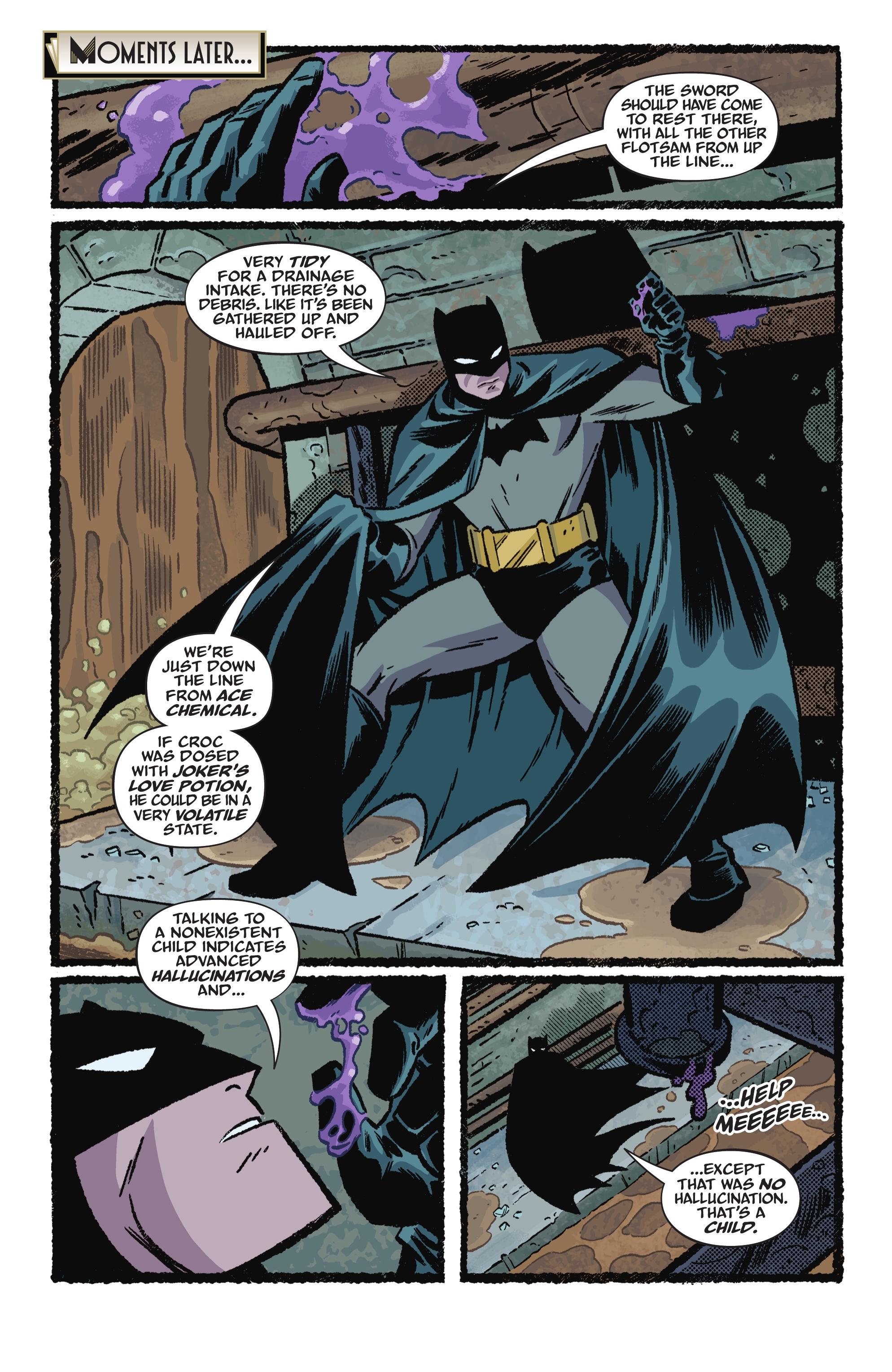 Read online Batman: The Audio Adventures comic -  Issue #3 - 6