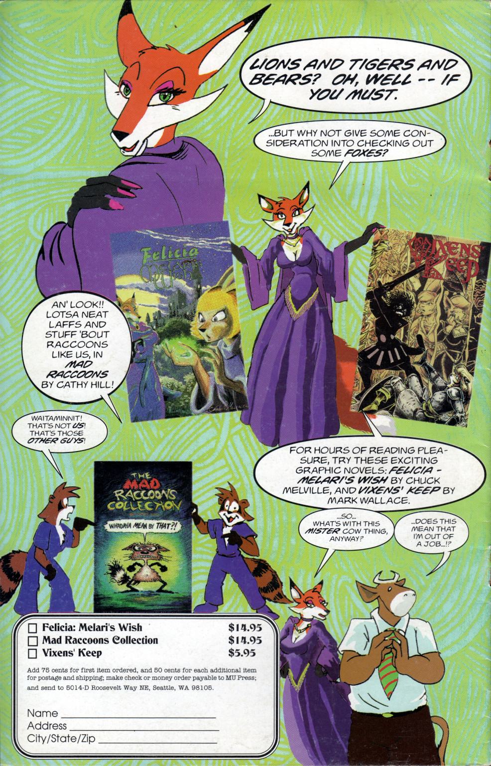 Read online ZU (1995) comic -  Issue #11 - 28