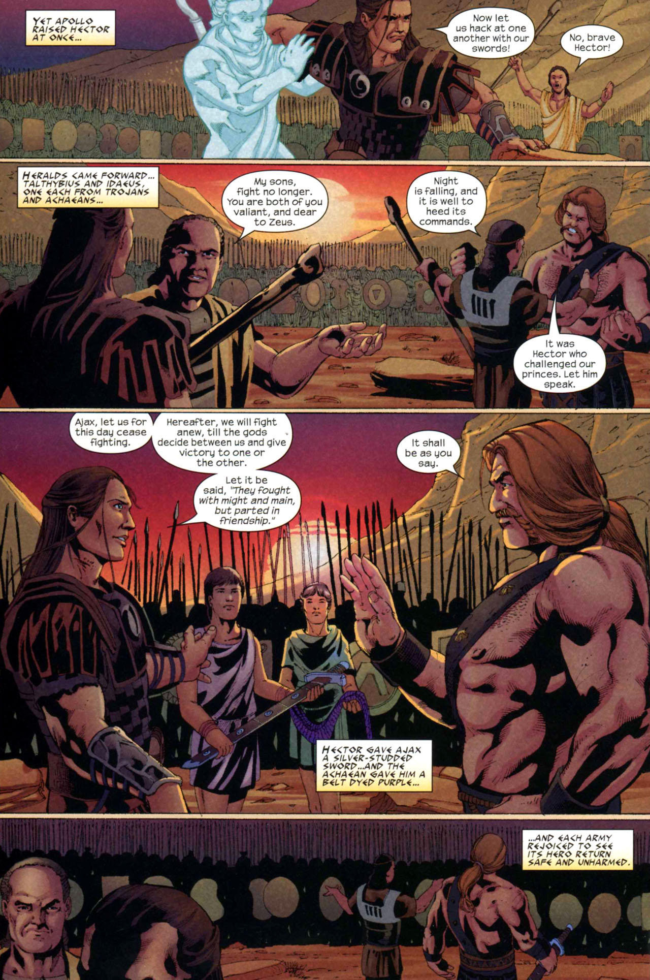 Read online The Iliad comic -  Issue #3 - 14