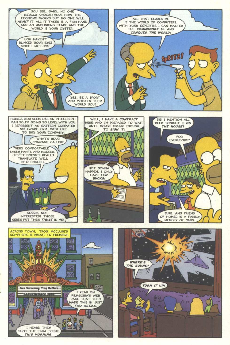 Read online Simpsons Comics comic -  Issue #36 - 18