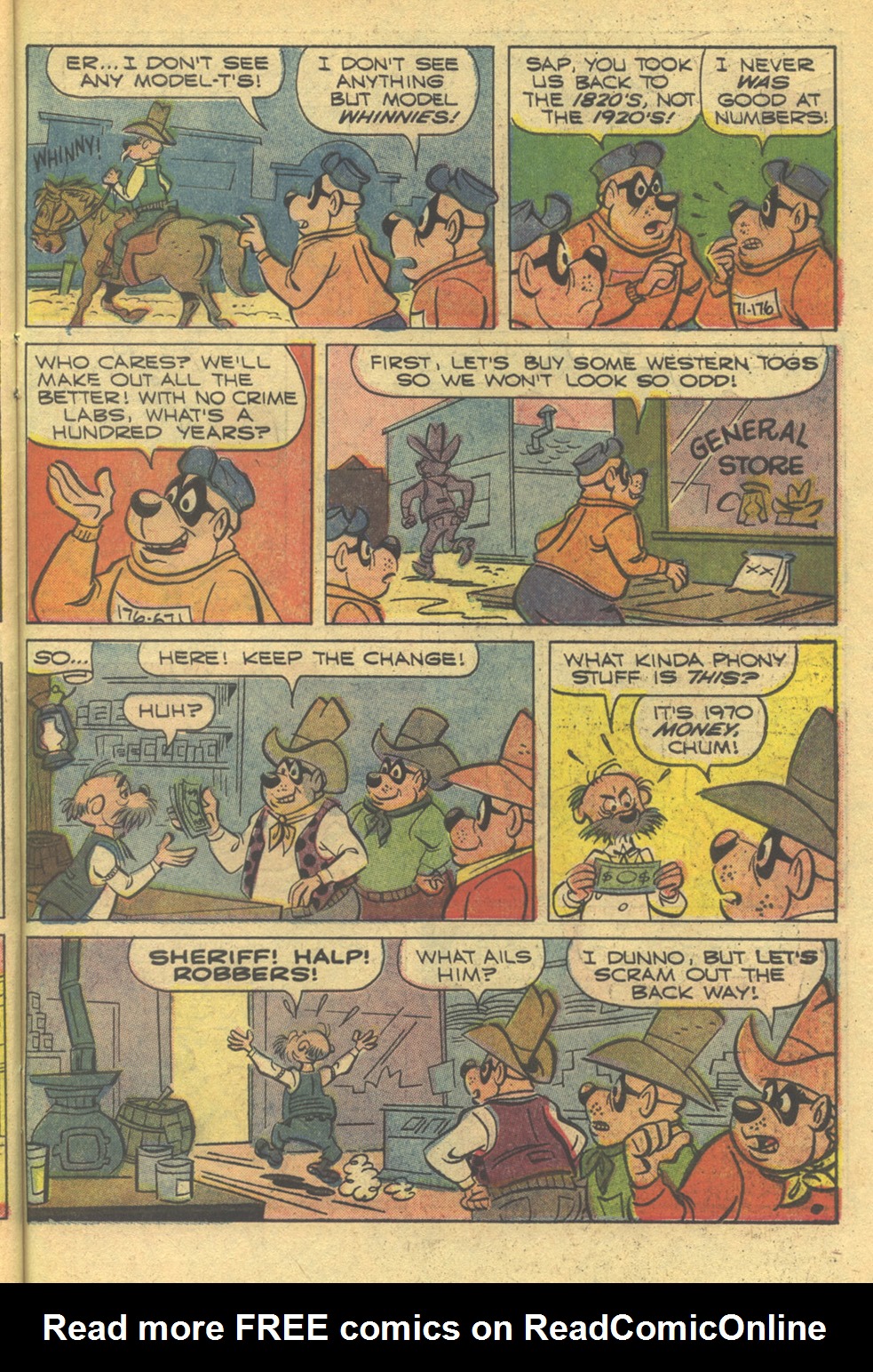 Read online Walt Disney THE BEAGLE BOYS comic -  Issue #10 - 31