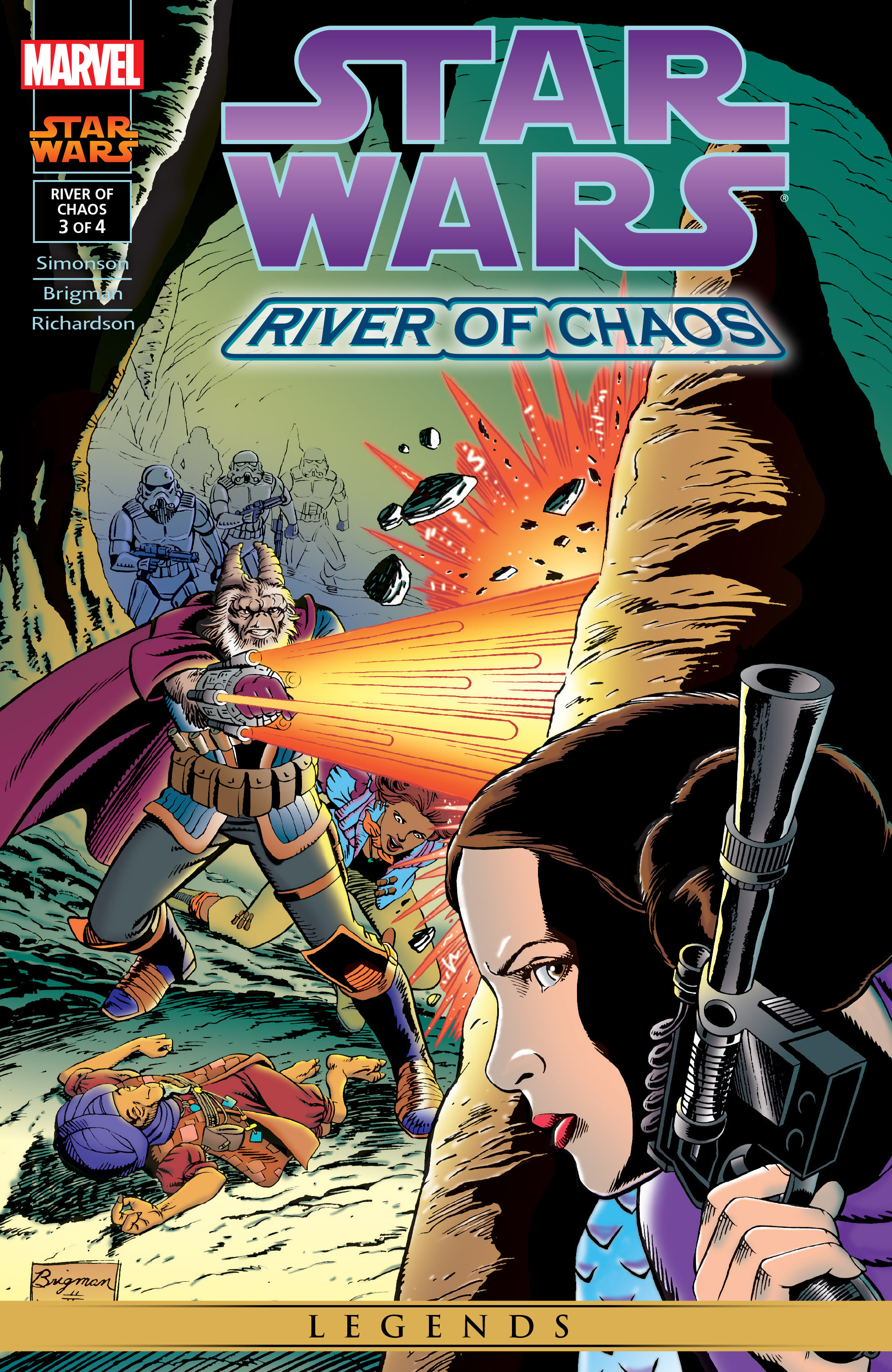 Read online Star Wars: River of Chaos comic -  Issue #3 - 1