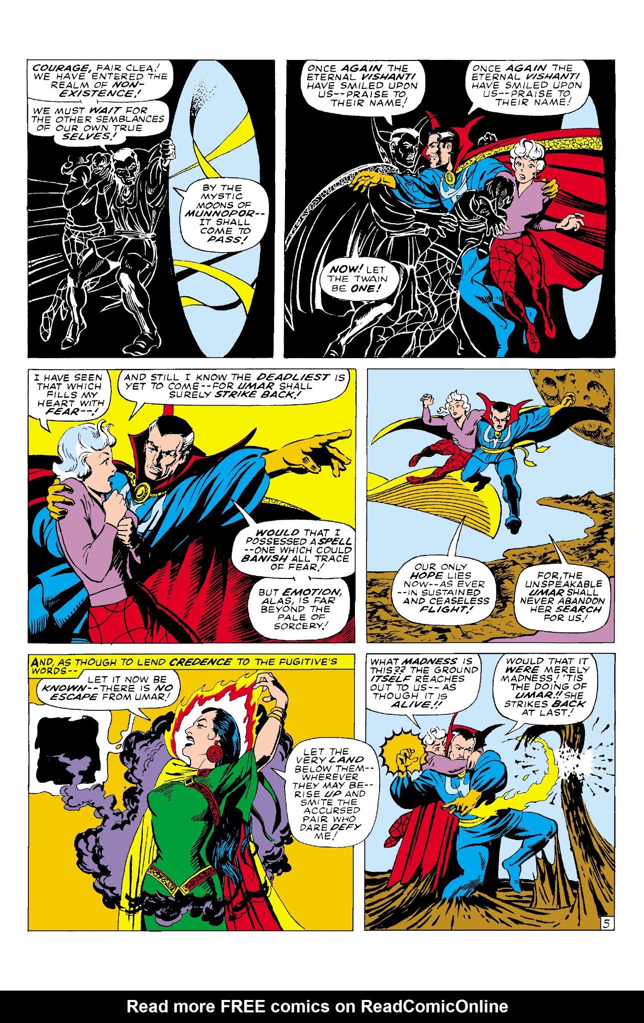 Read online Marvel Masterworks: Doctor Strange comic -  Issue # TPB 2 (Part 2) - 54