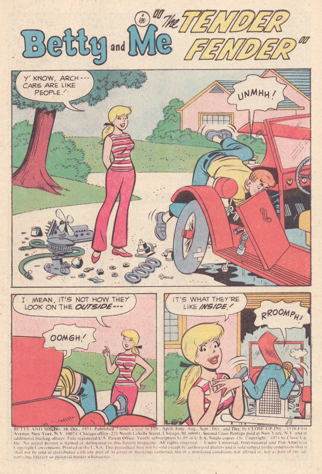 Read online Betty and Me comic -  Issue #38 - 3