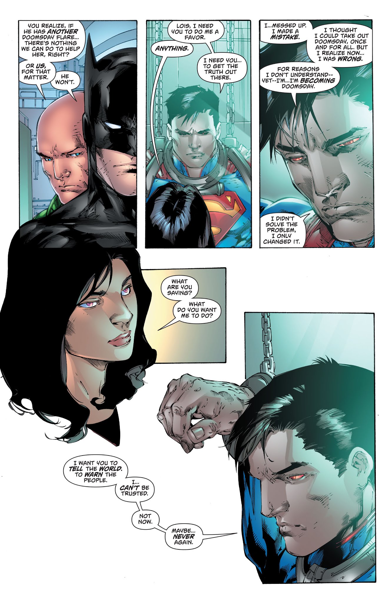 Read online Superman Doomed (2015) comic -  Issue # TPB (Part 2) - 52