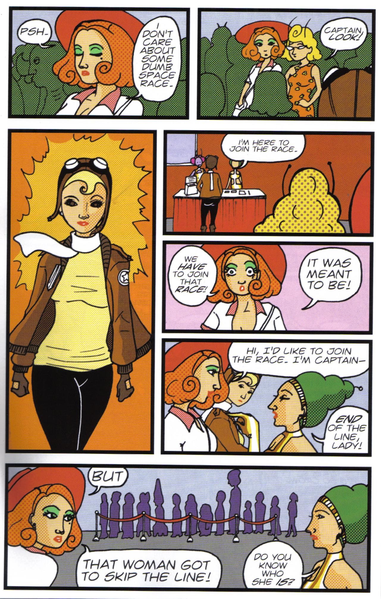 Read online I Was Kidnapped By Lesbian Pirates From Outer Space comic -  Issue #4 - 12