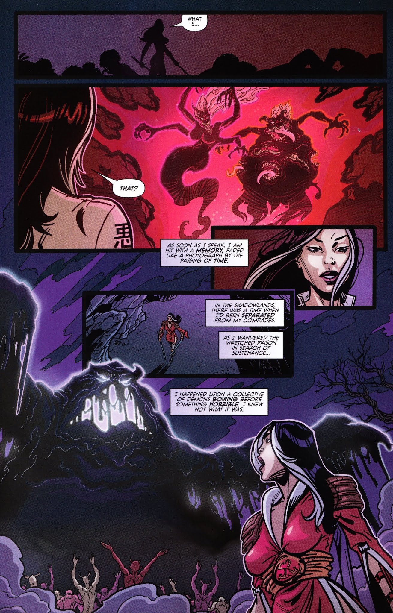 Read online Grimm Fairy Tales presents Demons: The Unseen comic -  Issue #2 - 9