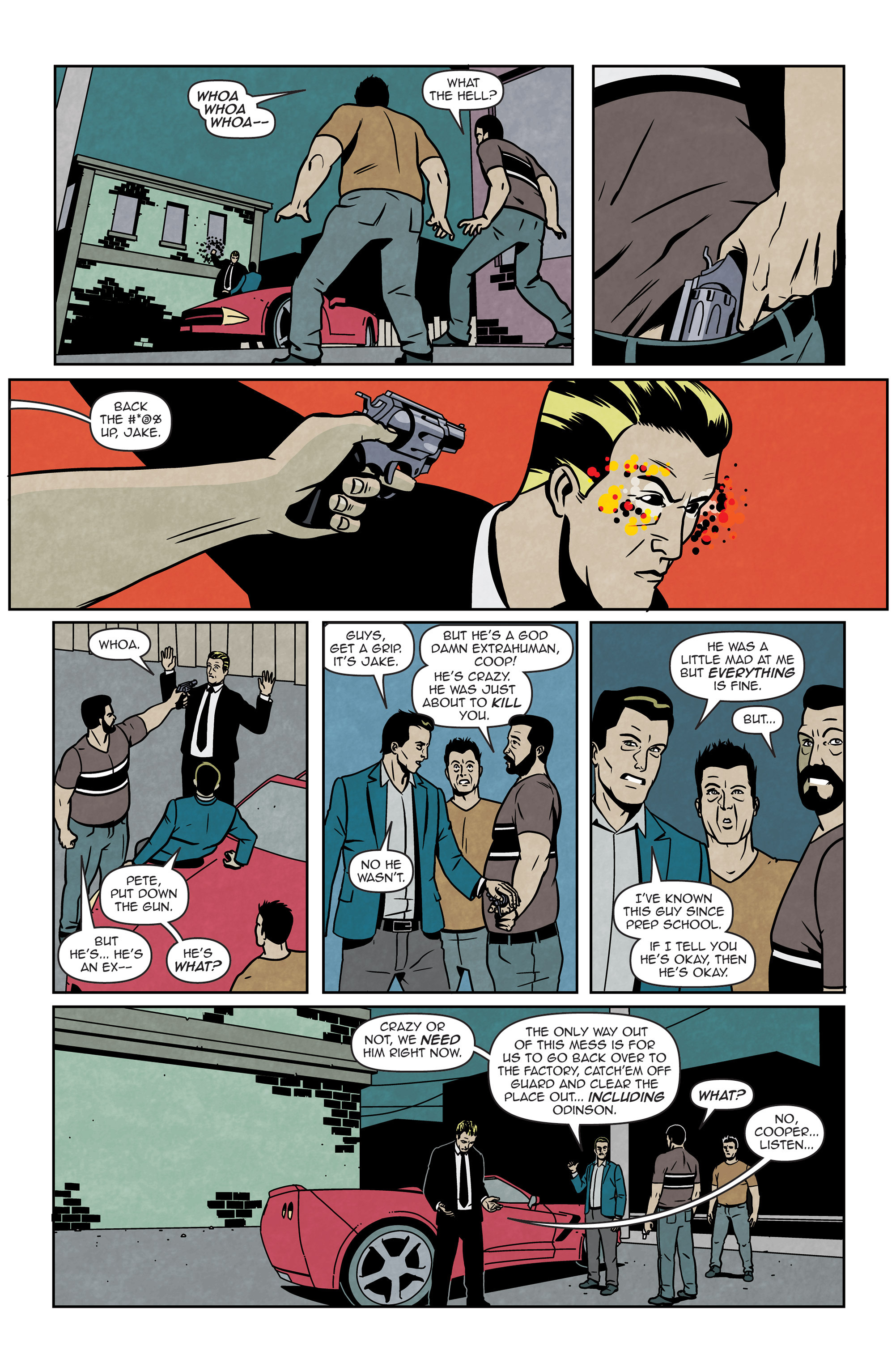 Read online The F1rst Hero: Fight For Your Life comic -  Issue #3 - 6
