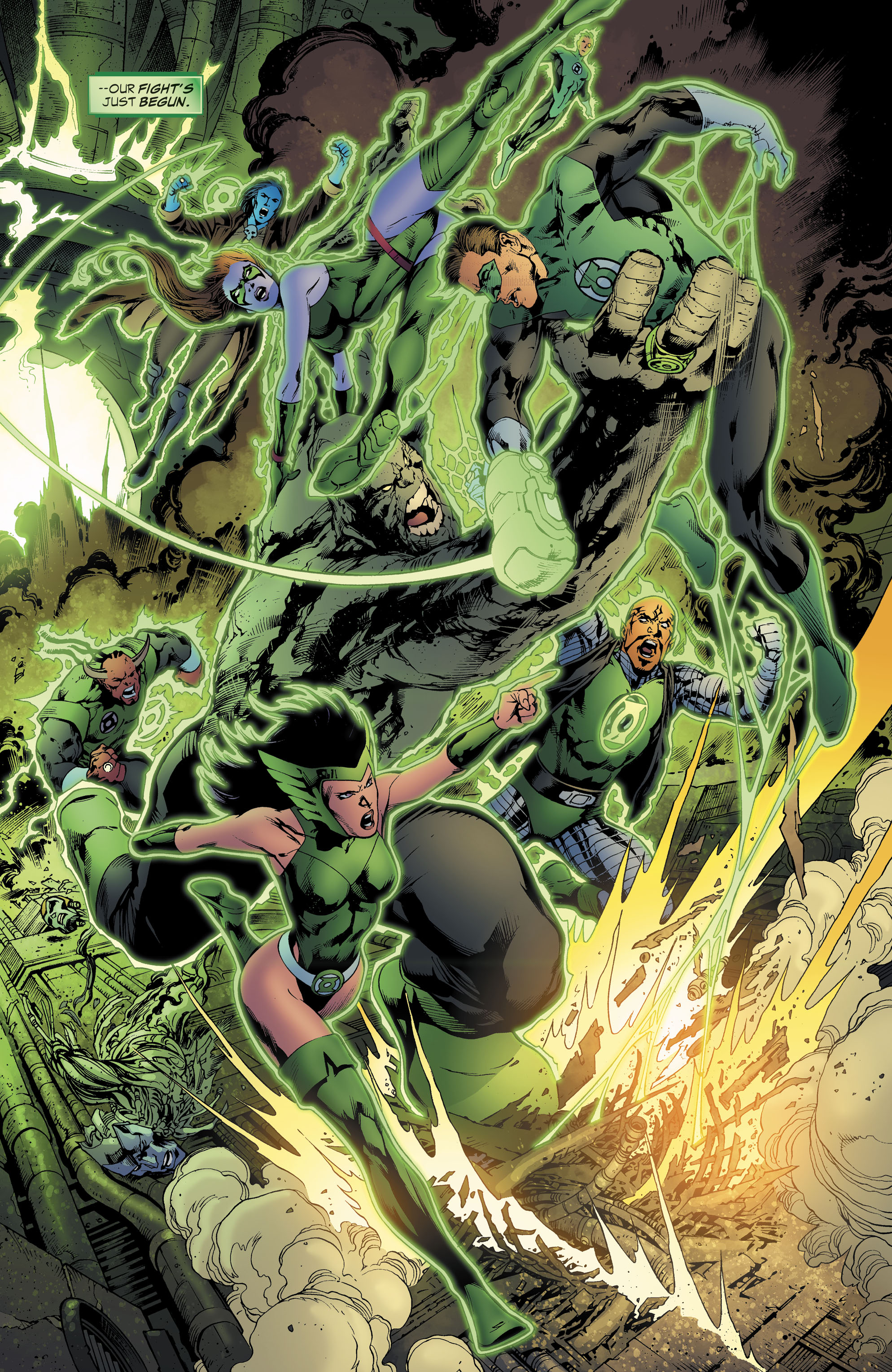 Read online Green Lantern by Geoff Johns comic -  Issue # TPB 2 (Part 3) - 4