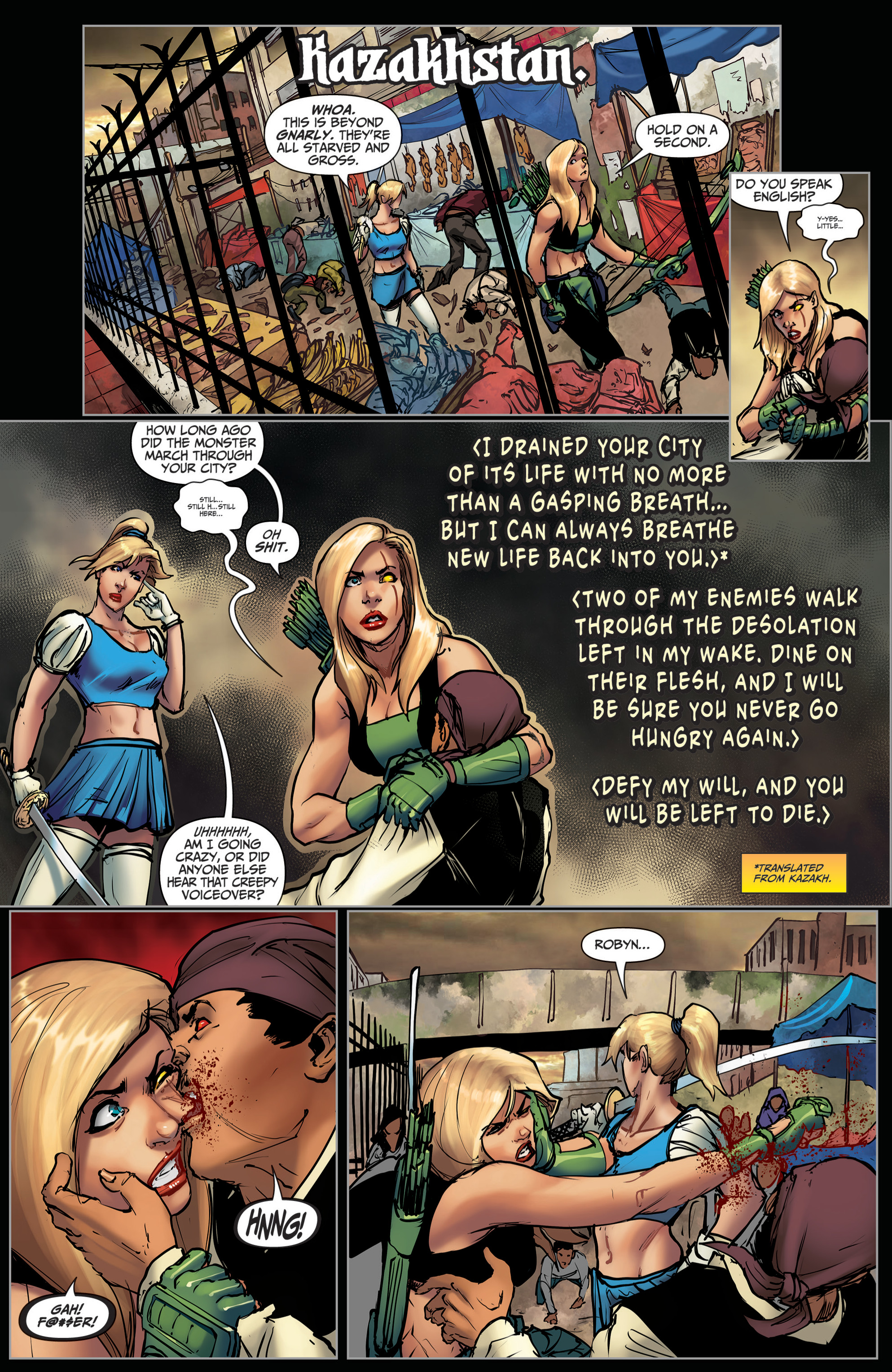 Read online Grimm Fairy Tales: Apocalypse comic -  Issue #4 - 16