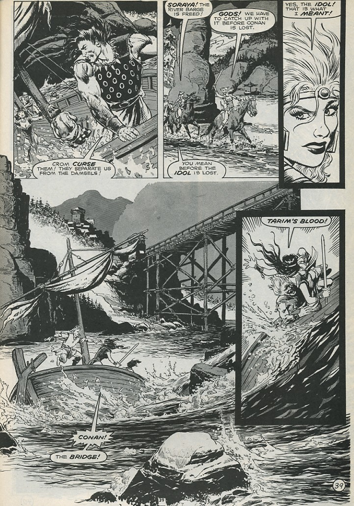 The Savage Sword Of Conan issue 179 - Page 41