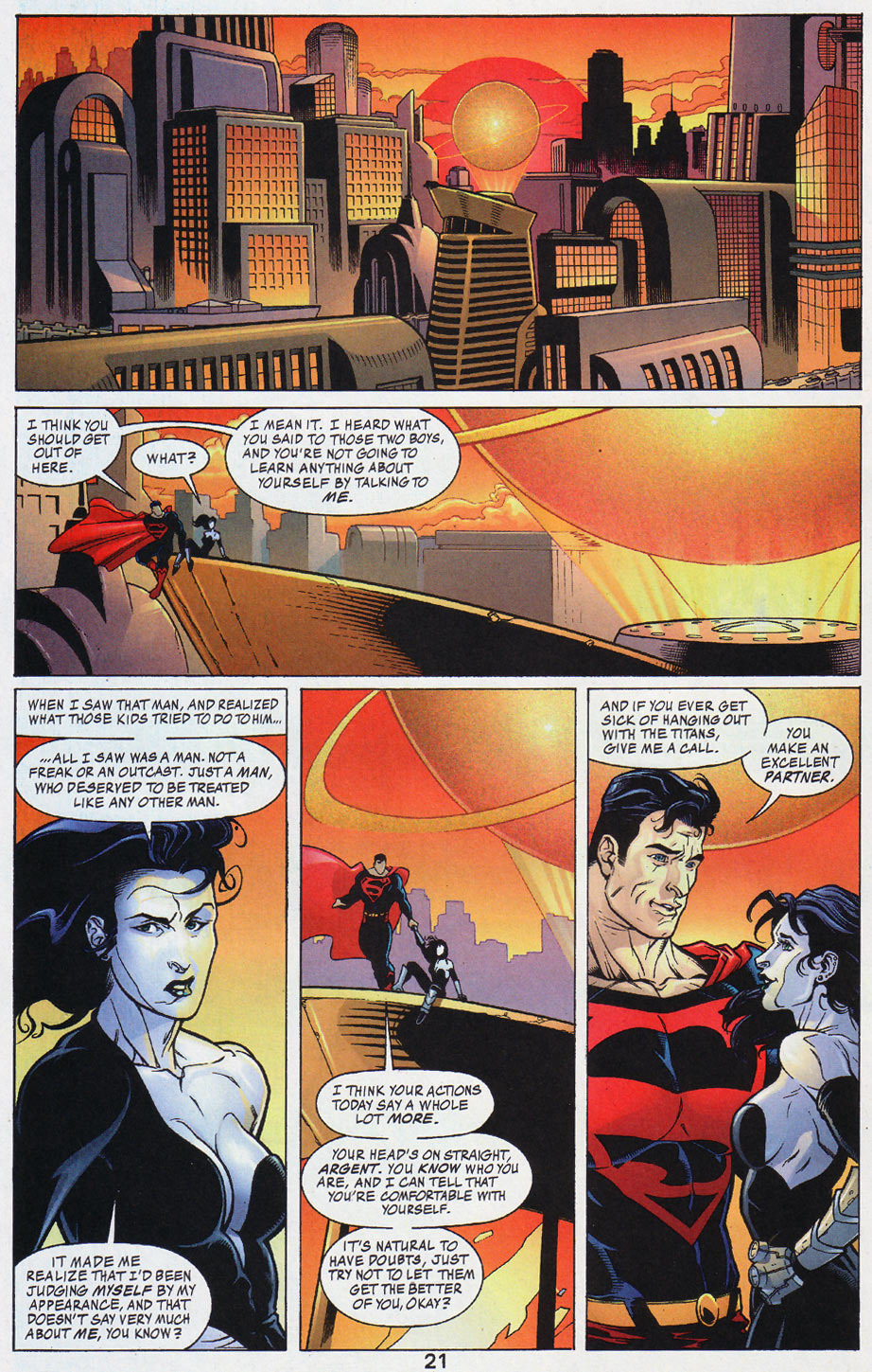 Read online Adventures of Superman (1987) comic -  Issue #607 - 21