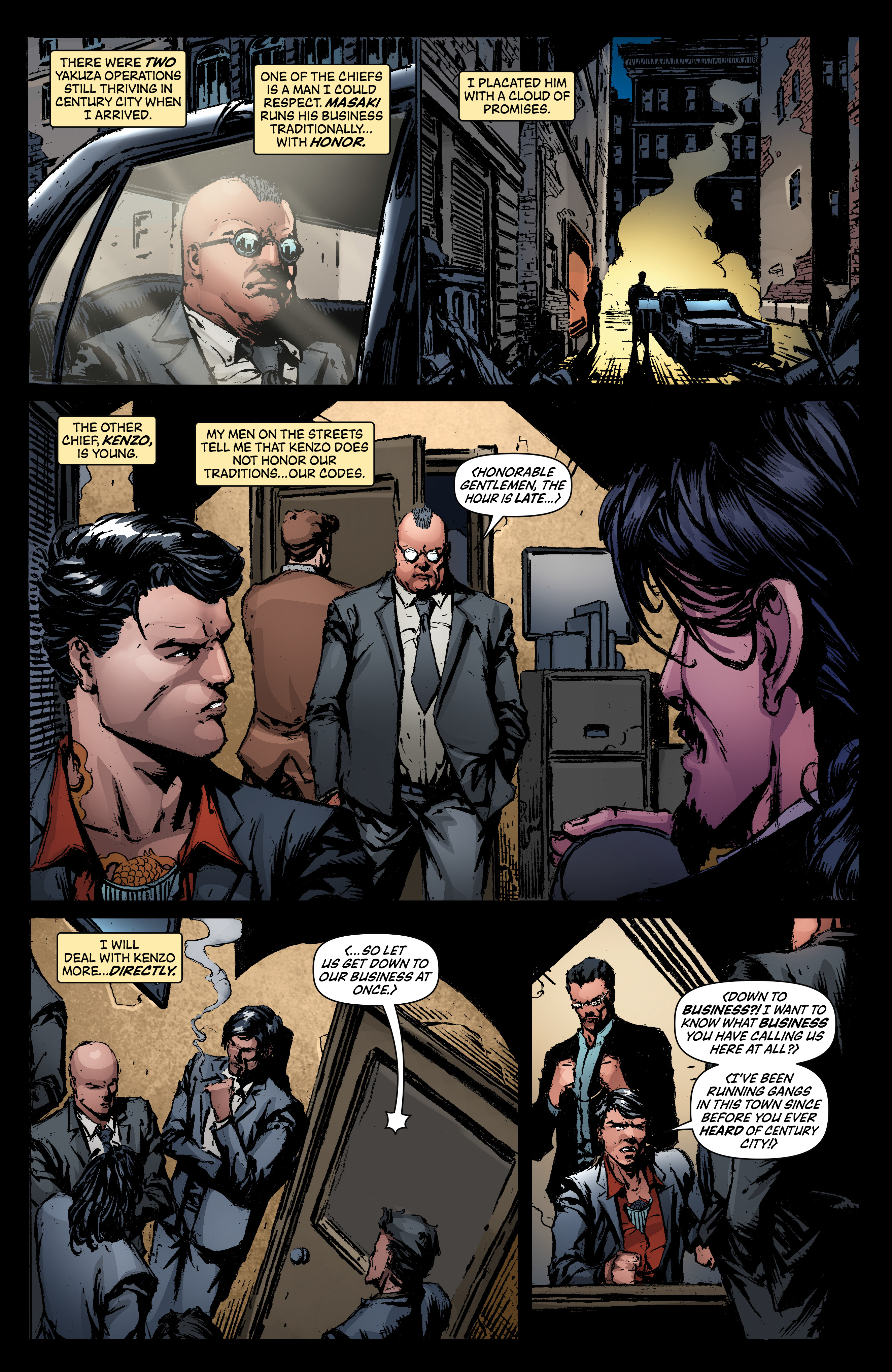 Read online Green Hornet: Blood Ties comic -  Issue #3 - 7