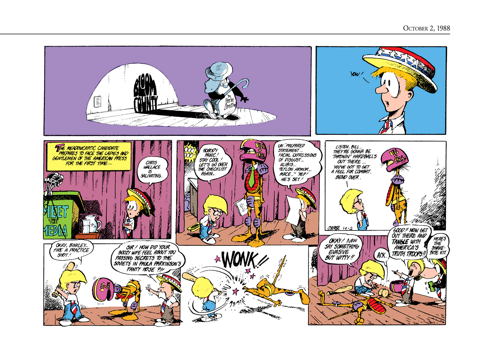 Read online The Bloom County Digital Library comic -  Issue # TPB 8 (Part 3) - 82