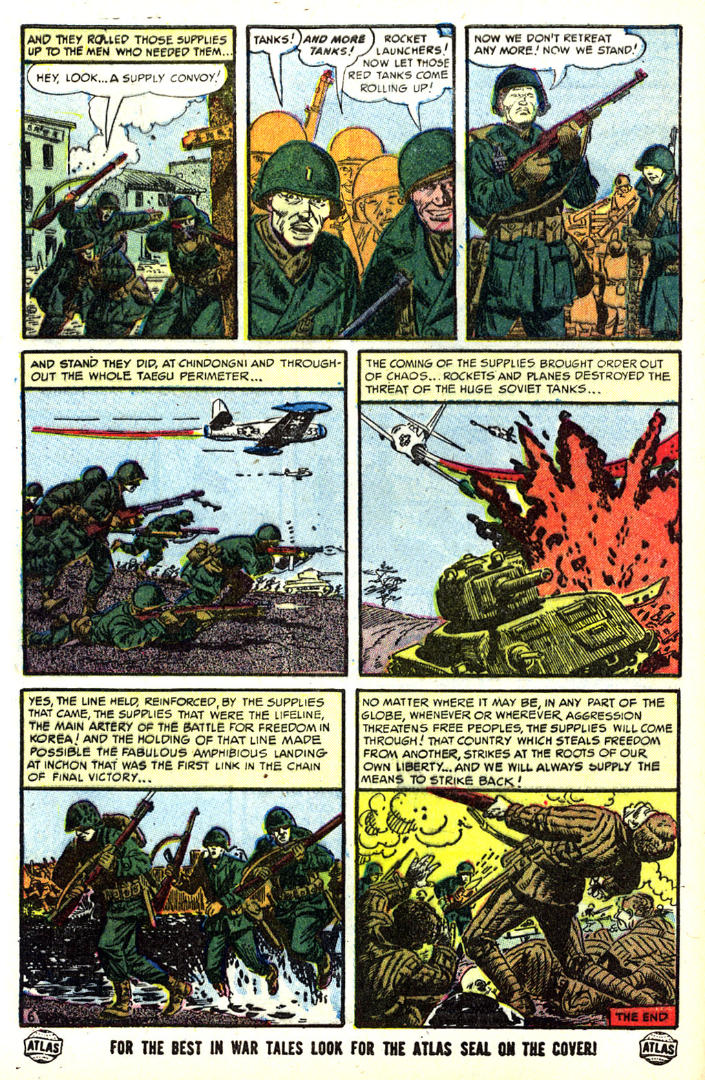 Read online War Comics comic -  Issue #26 - 8