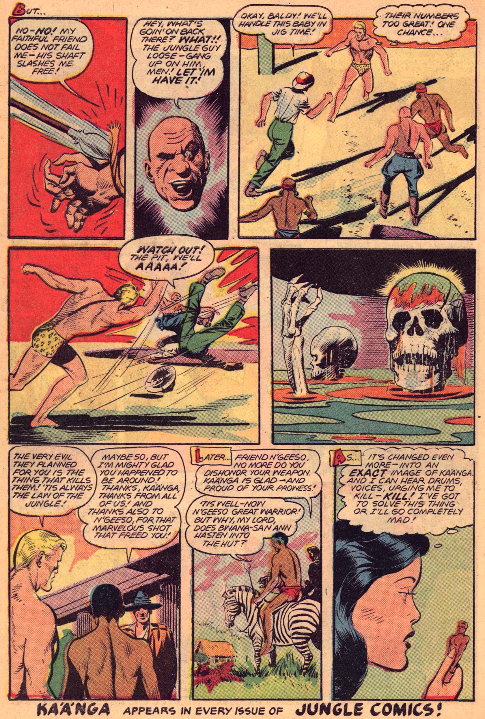 Read online Jungle Comics comic -  Issue #99 - 12