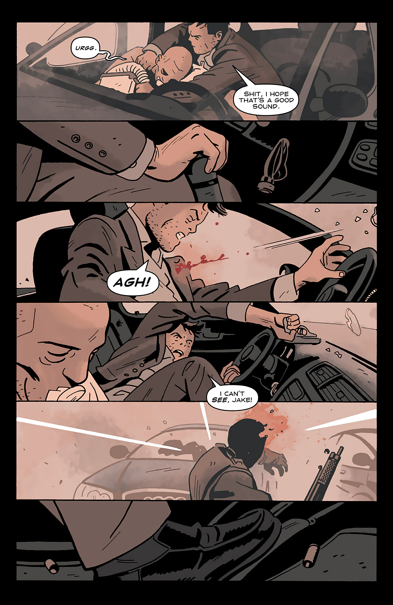 Read online Who is Jake Ellis? comic -  Issue #5 - 20