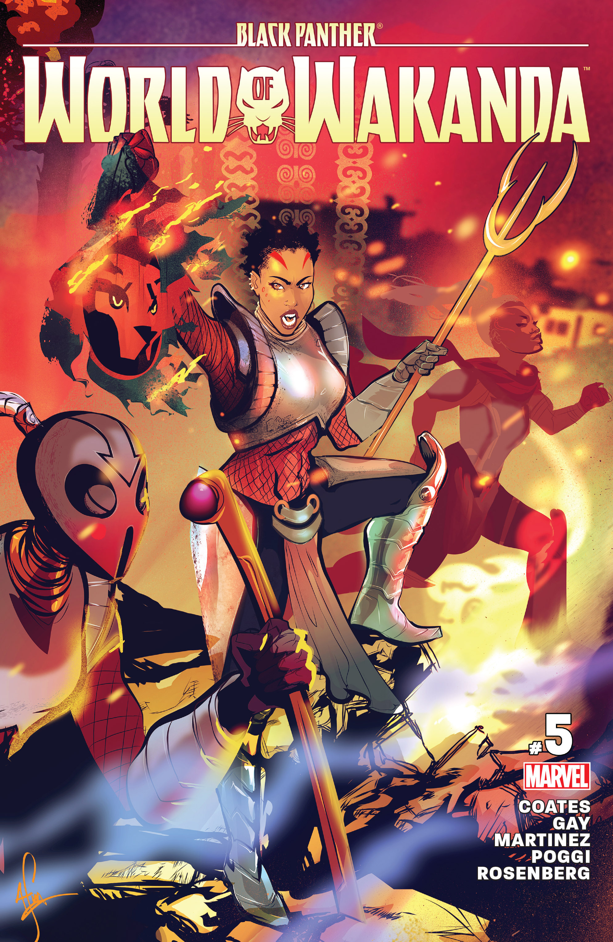 Read online Black Panther: World of Wakanda comic -  Issue #5 - 1