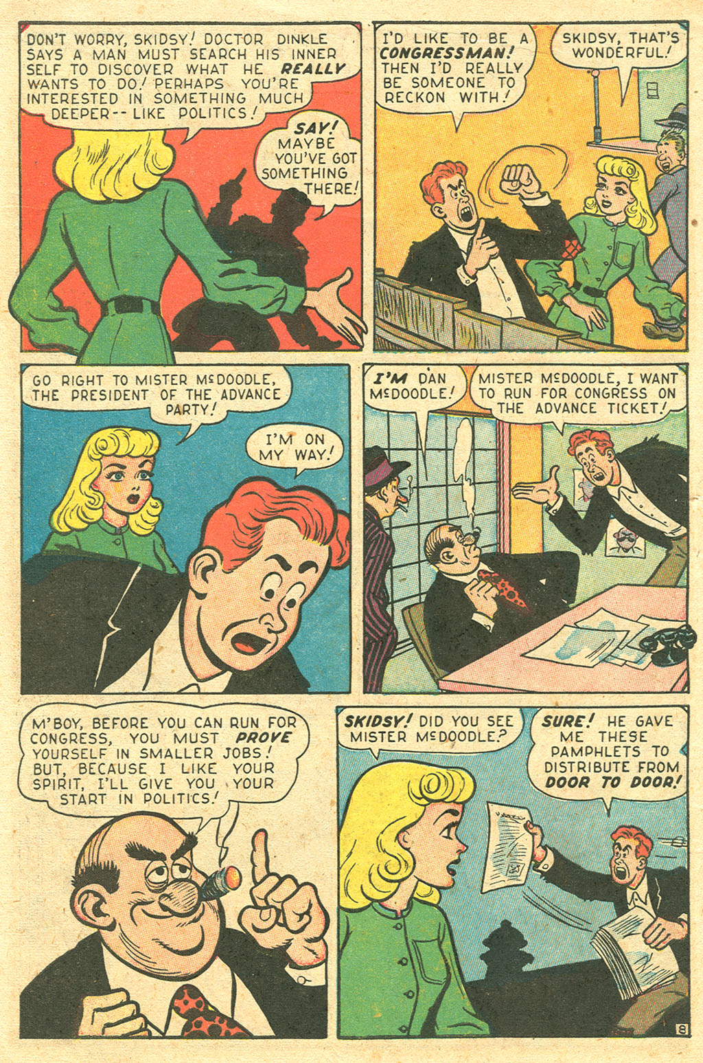 Read online Tessie the Typist comic -  Issue #11 - 46