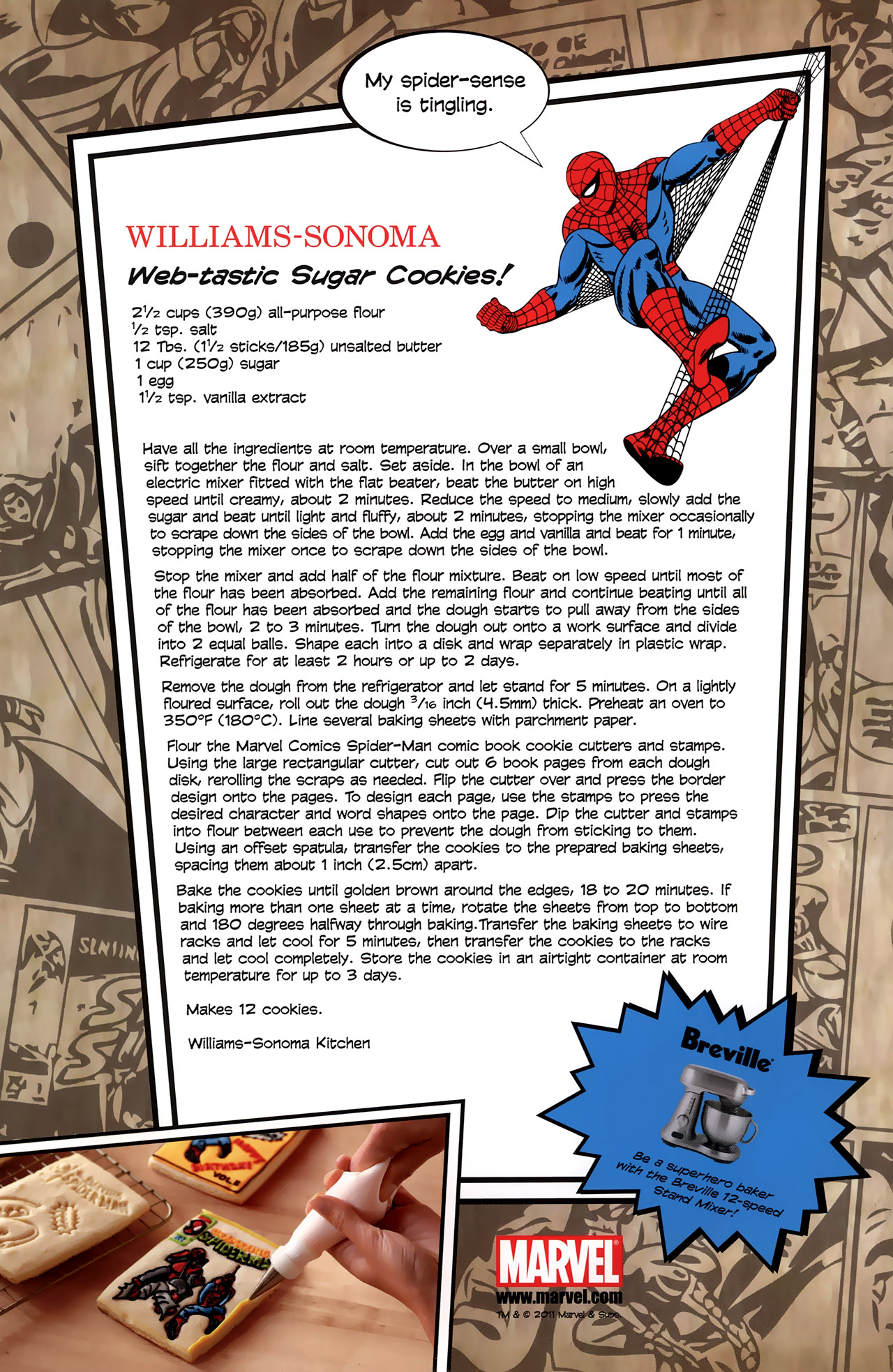 Read online Williams-Sonoma Spider-Man & The Avengers comic -  Issue # Full - 2