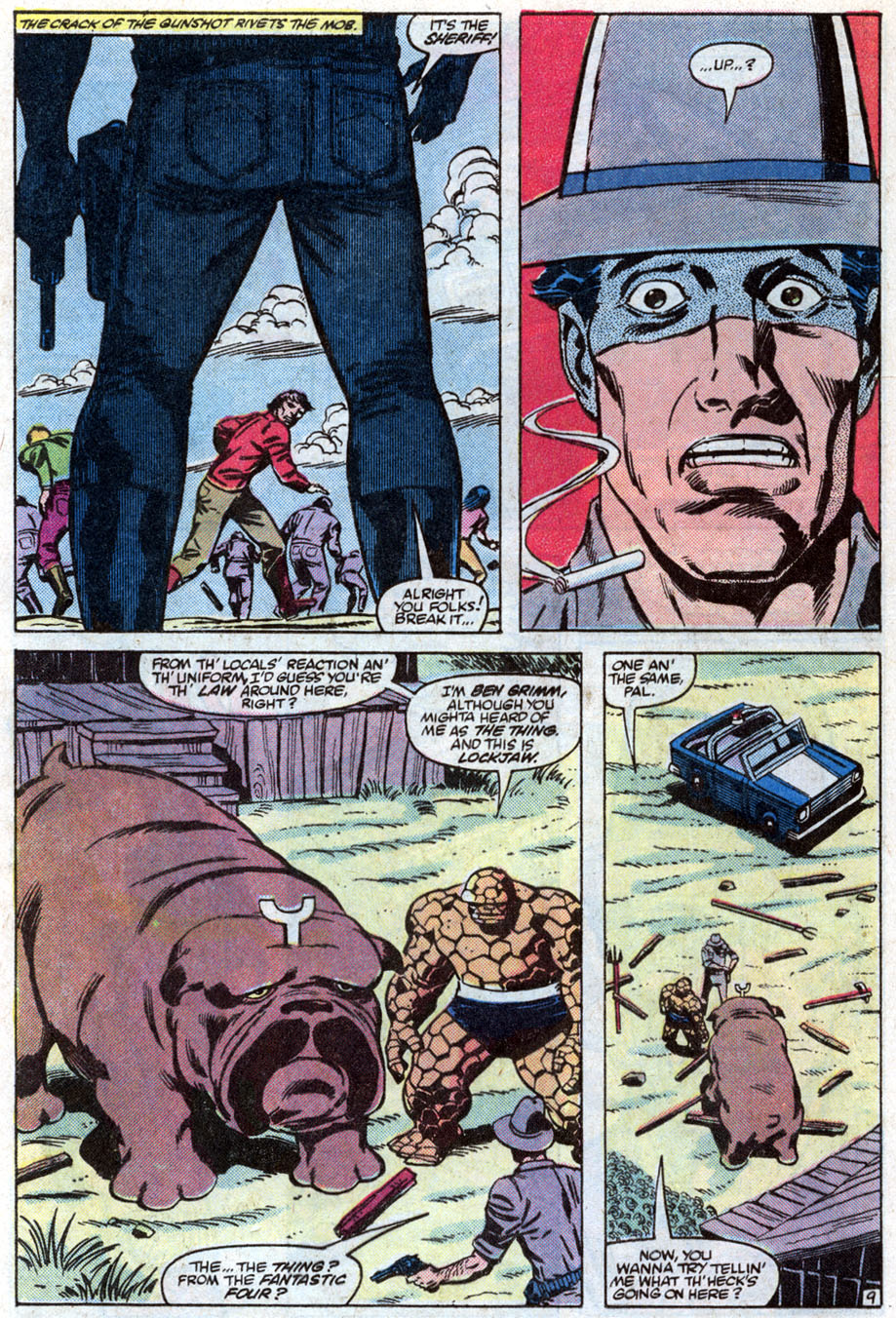 Read online The Thing comic -  Issue #4 - 10