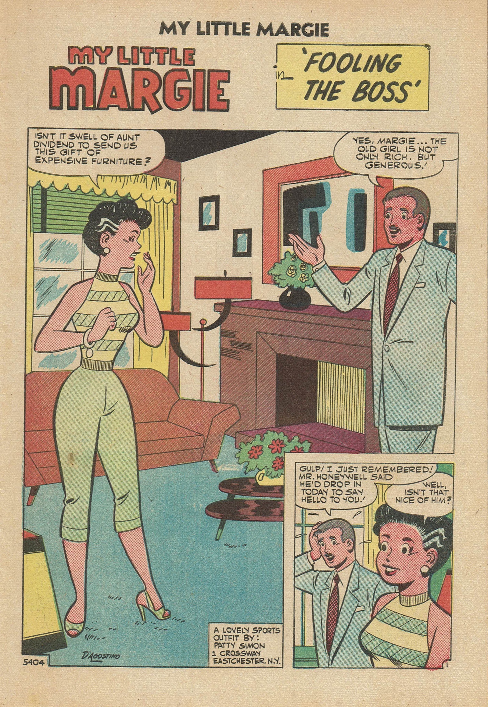 Read online My Little Margie (1954) comic -  Issue #26 - 3